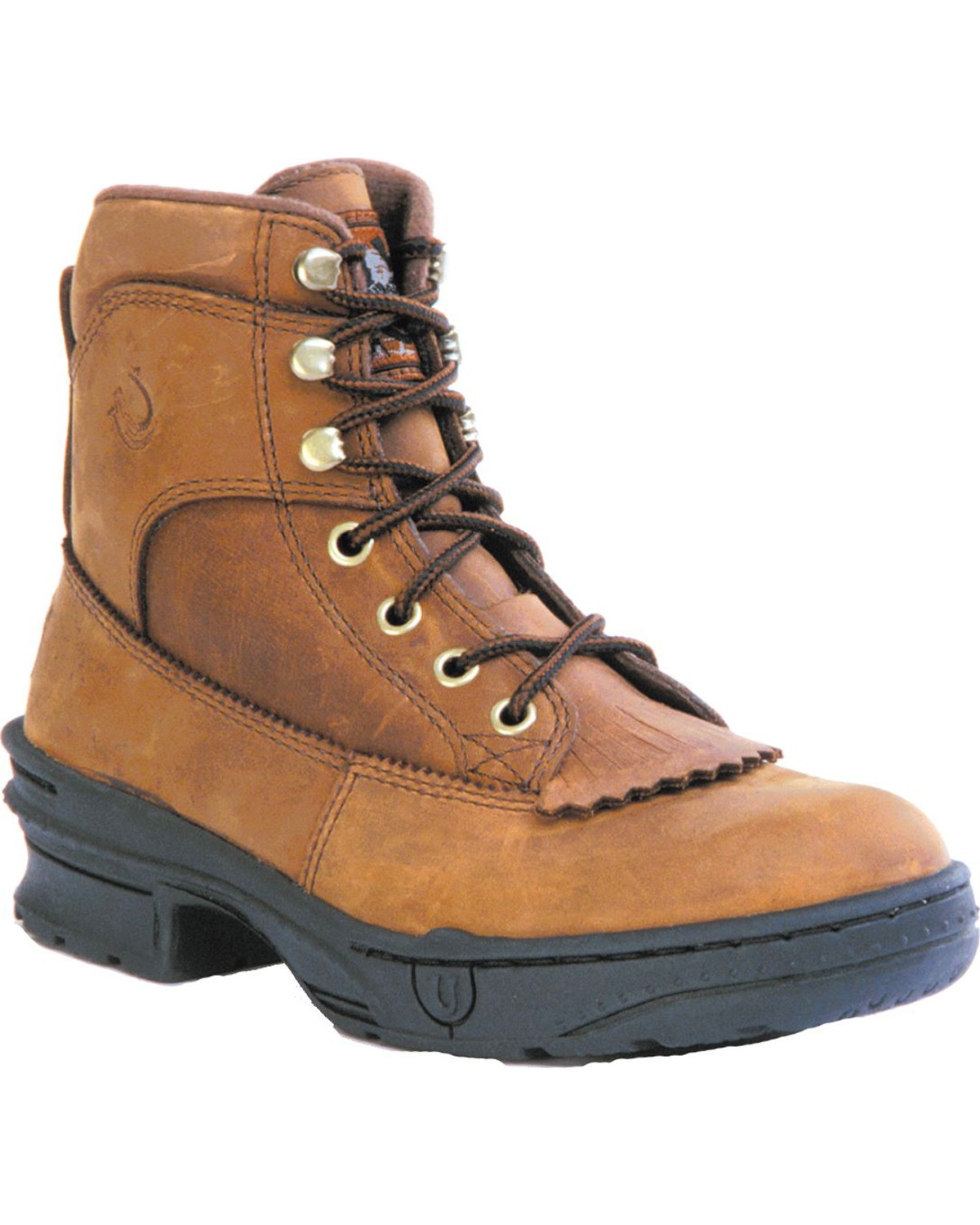 mens roper horseshoe boots