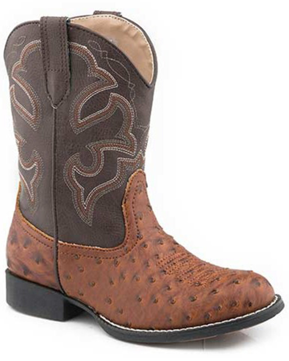 Roper Toddler Boys Cody Western Boots Broad Square Toe Alexandria Mall