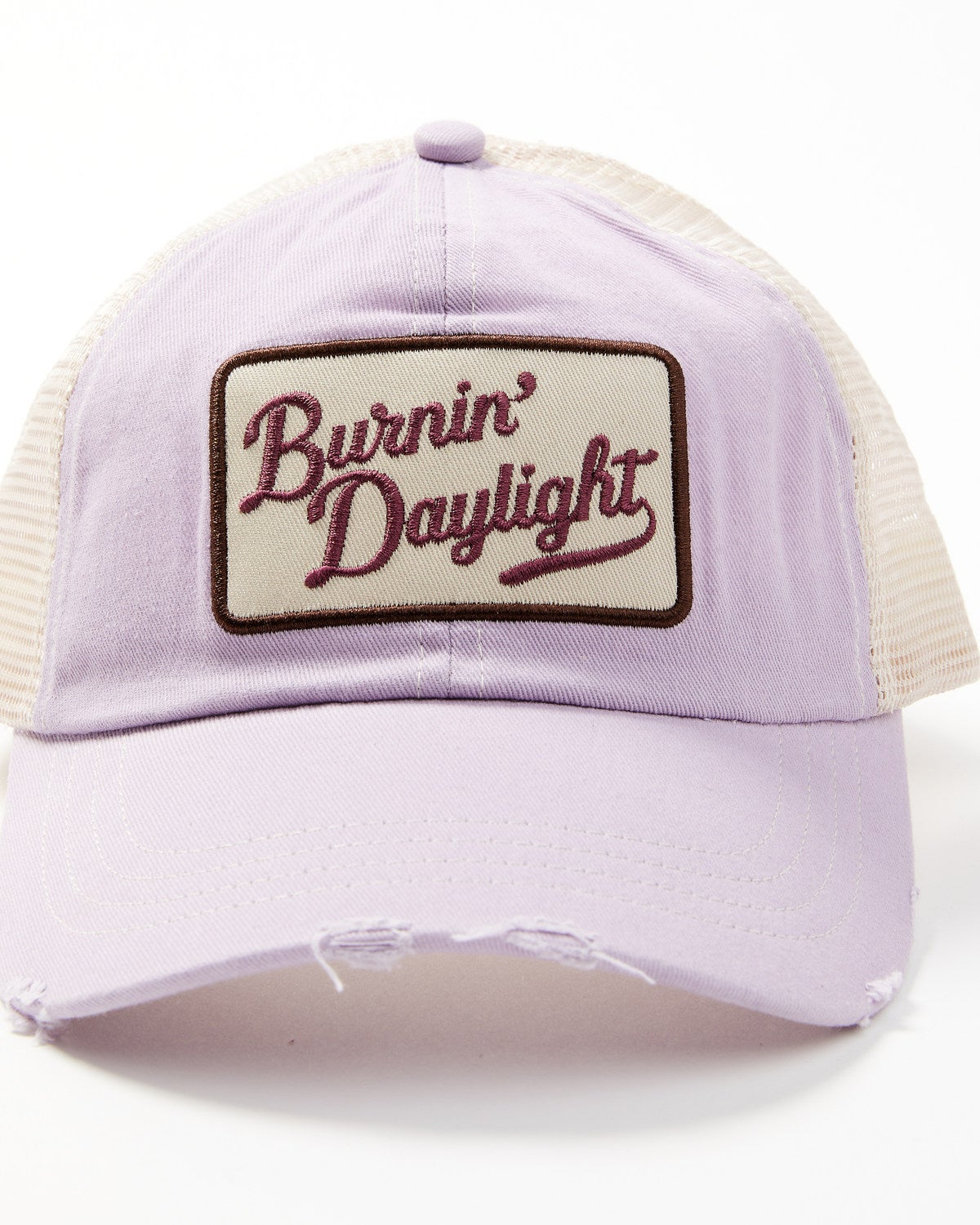 Idyllwind Women's Burnin' Daylight Distressed Mesh Back Ball Cap