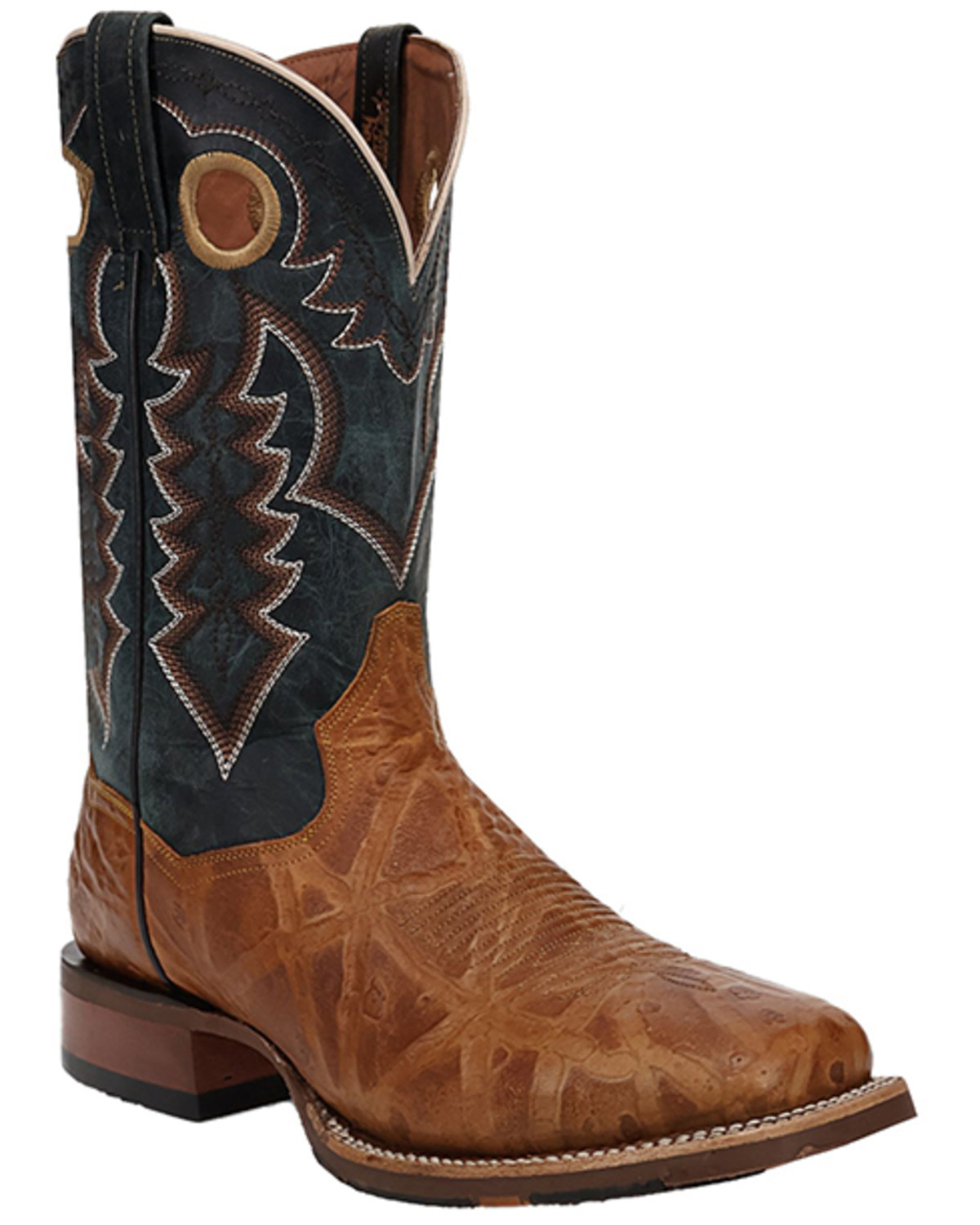 Dan Post Men's Pull-On Western Boots - Broad Square