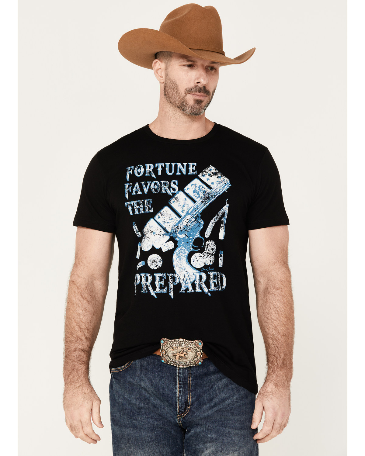 Cody James Men's Fortune Short Sleeve Graphic T-Shirt