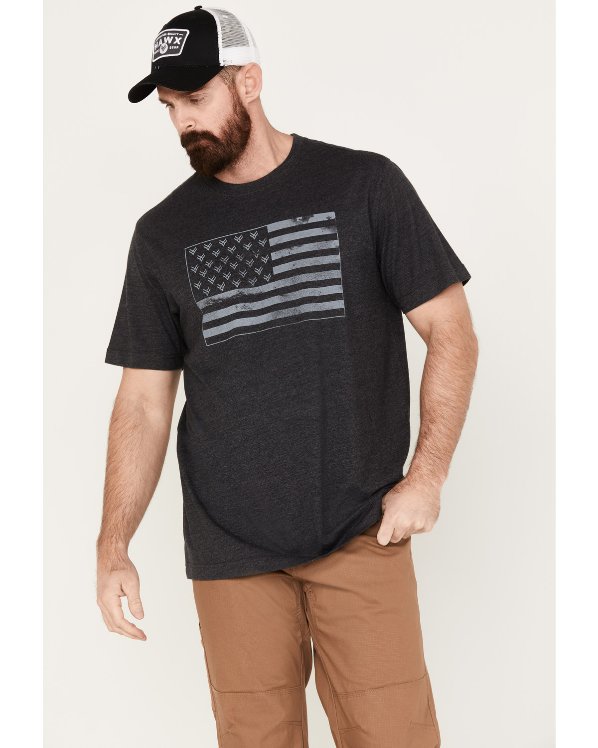 Hawx Men's Graphic Short Sleeve T-Shirt