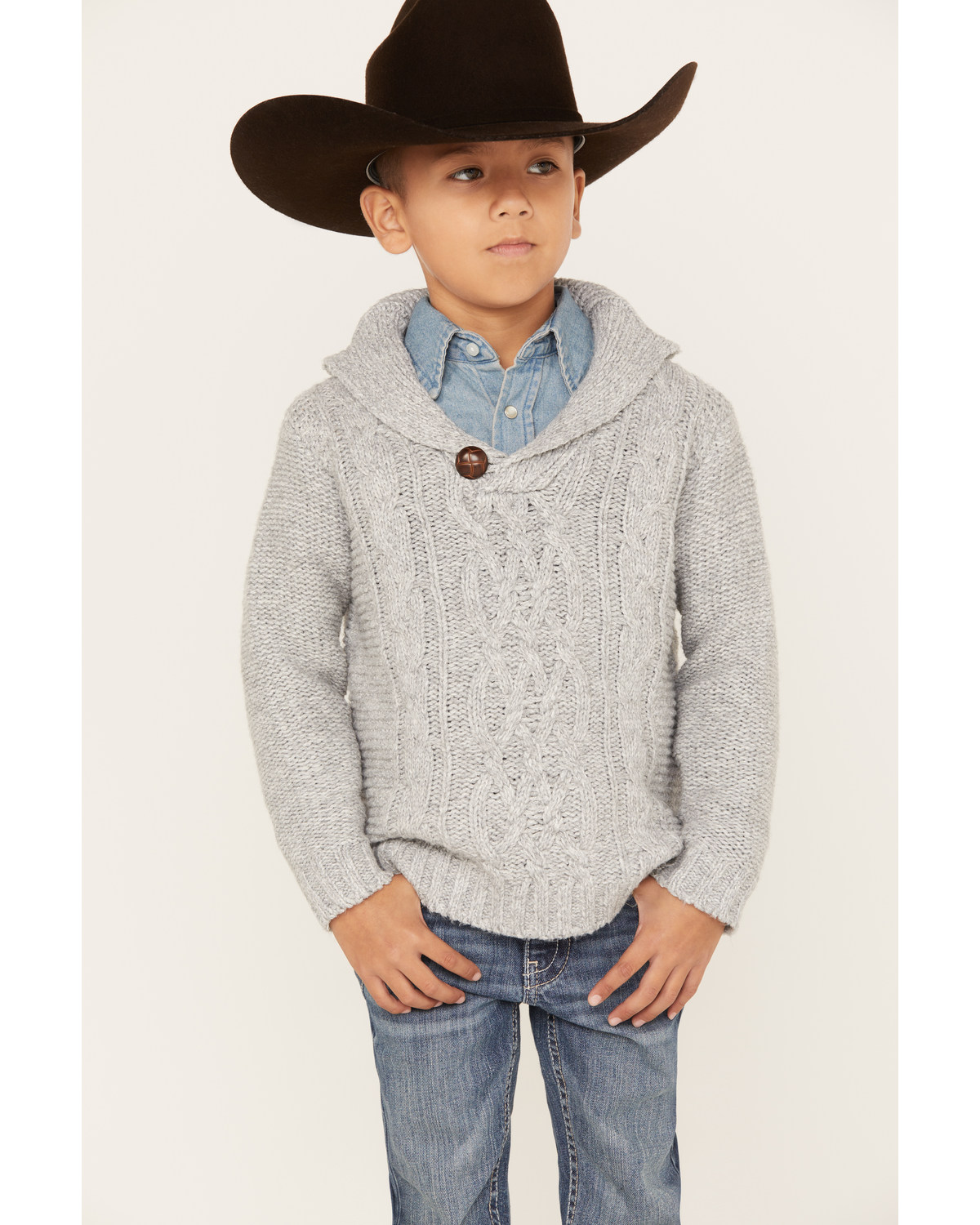 Cotton & Rye Boys' Cable Knit Sweater