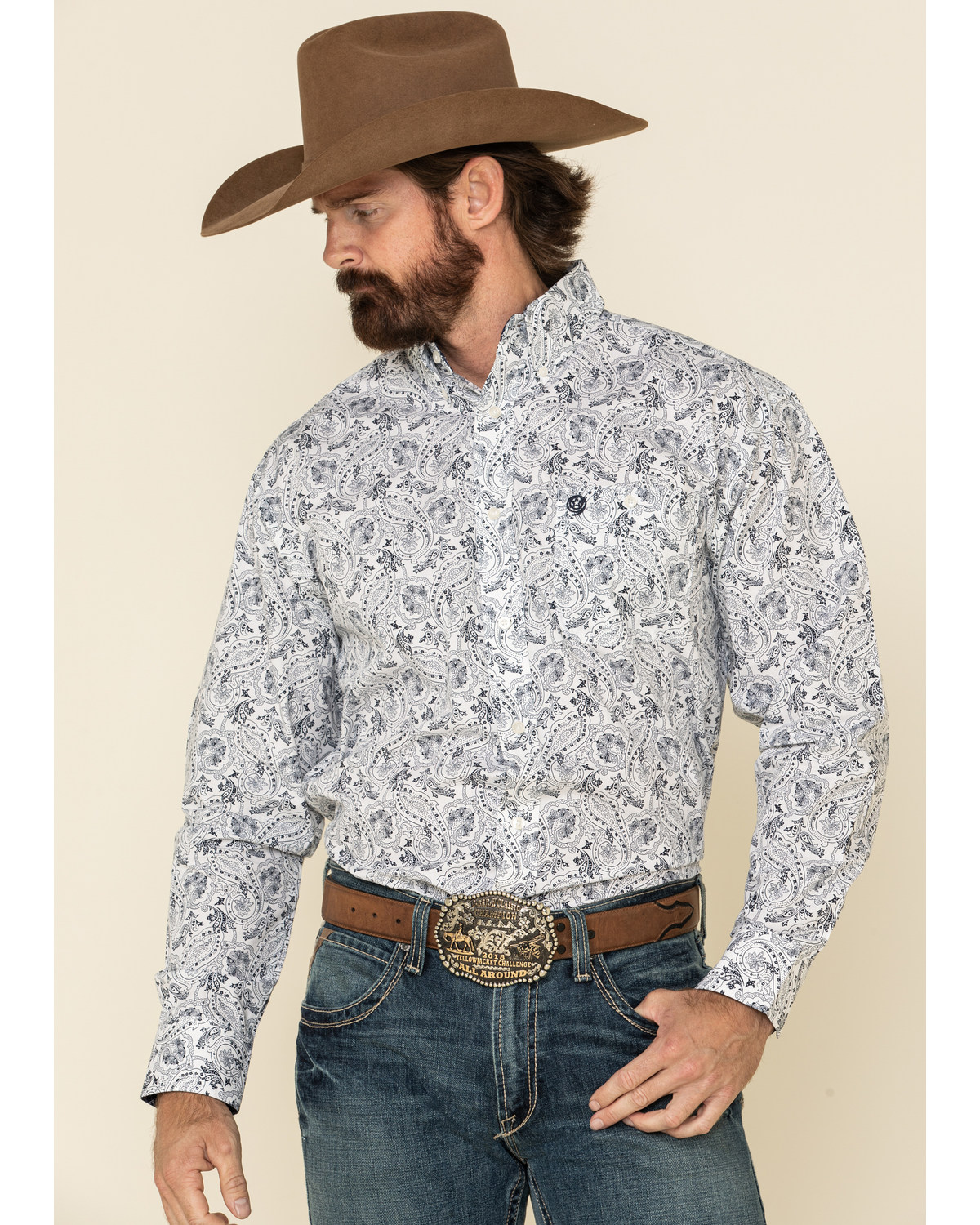 Paisley white shirt clearance
