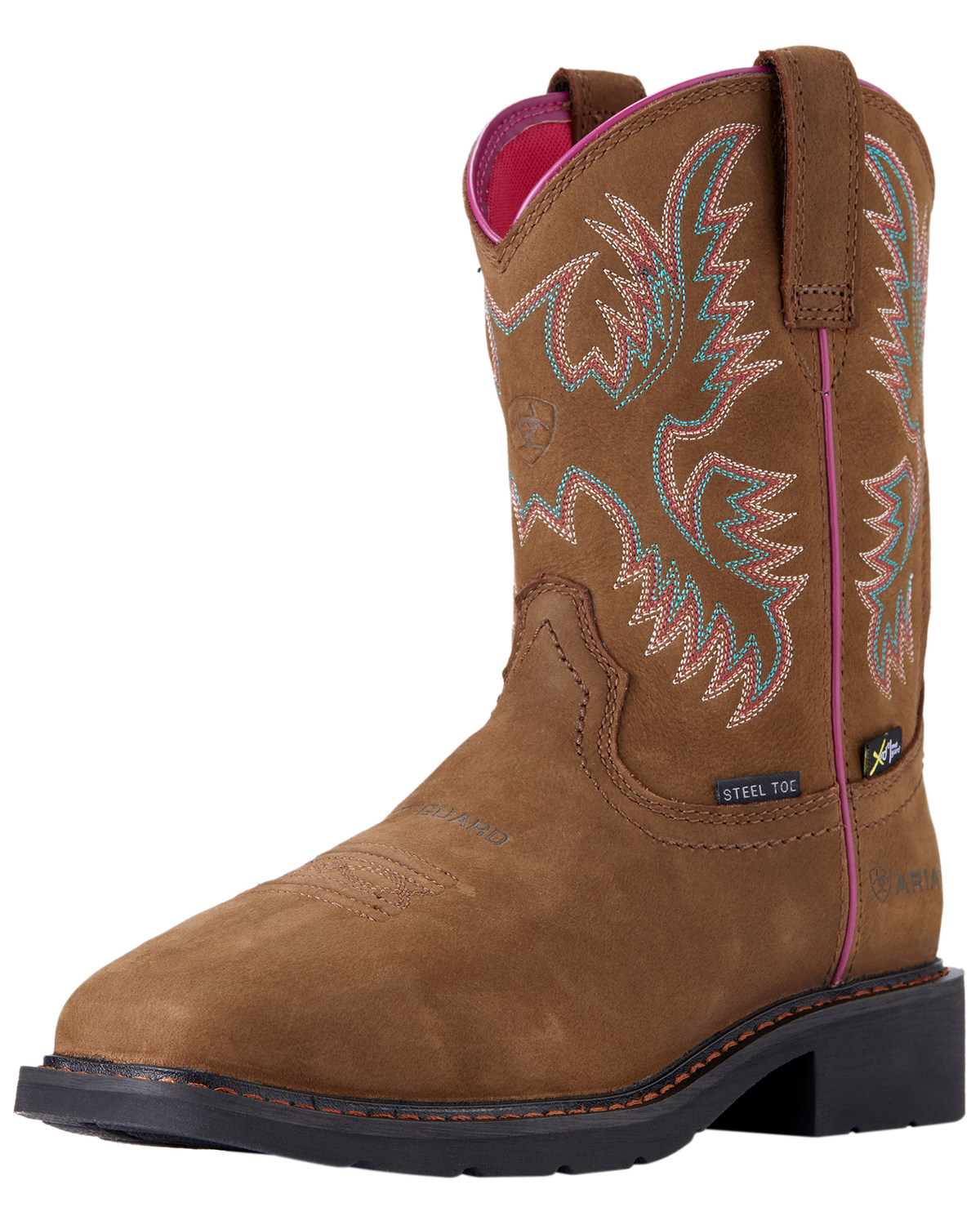 Ariat Women s Krista Met Guard Western Work Boots Steel Toe Alexandria Mall