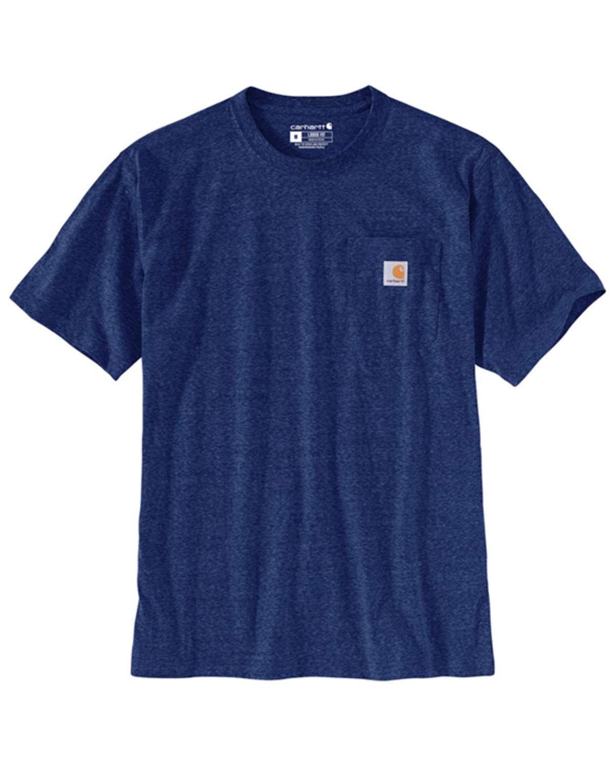 Carhartt Men's Loose Fit Heavyweight Logo Pocket Work T-Shirt