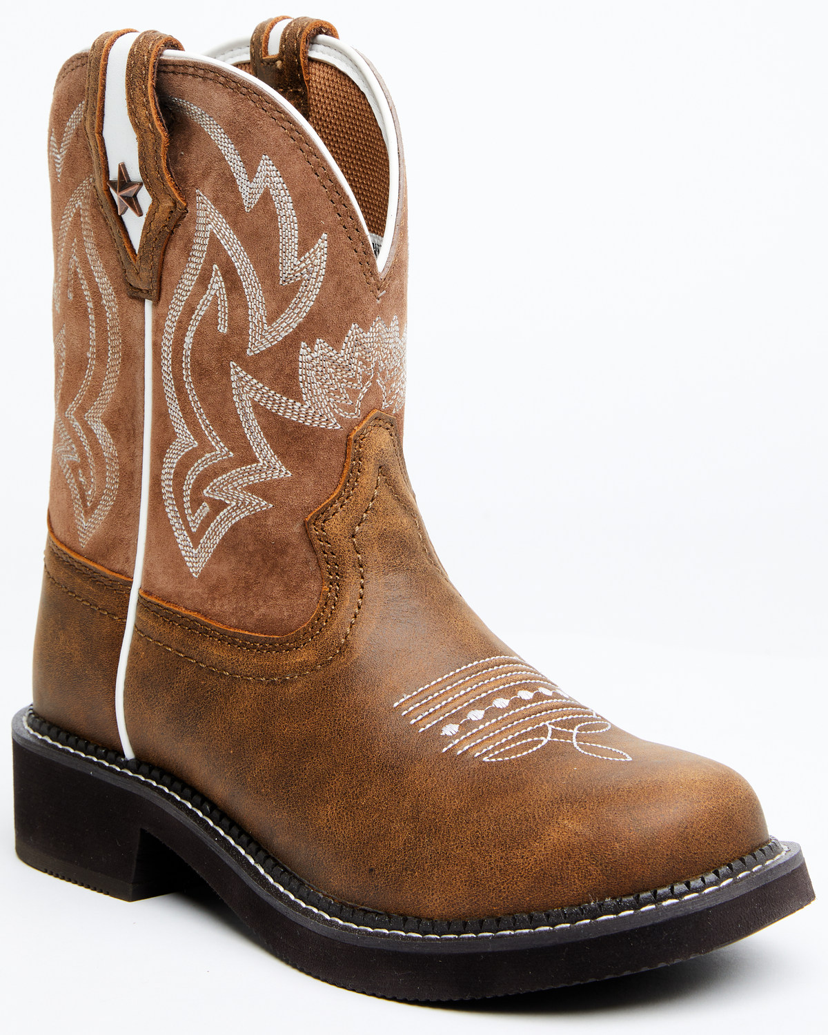 Shyanne Women's Fillies Marigold Western Boots - Round Toe