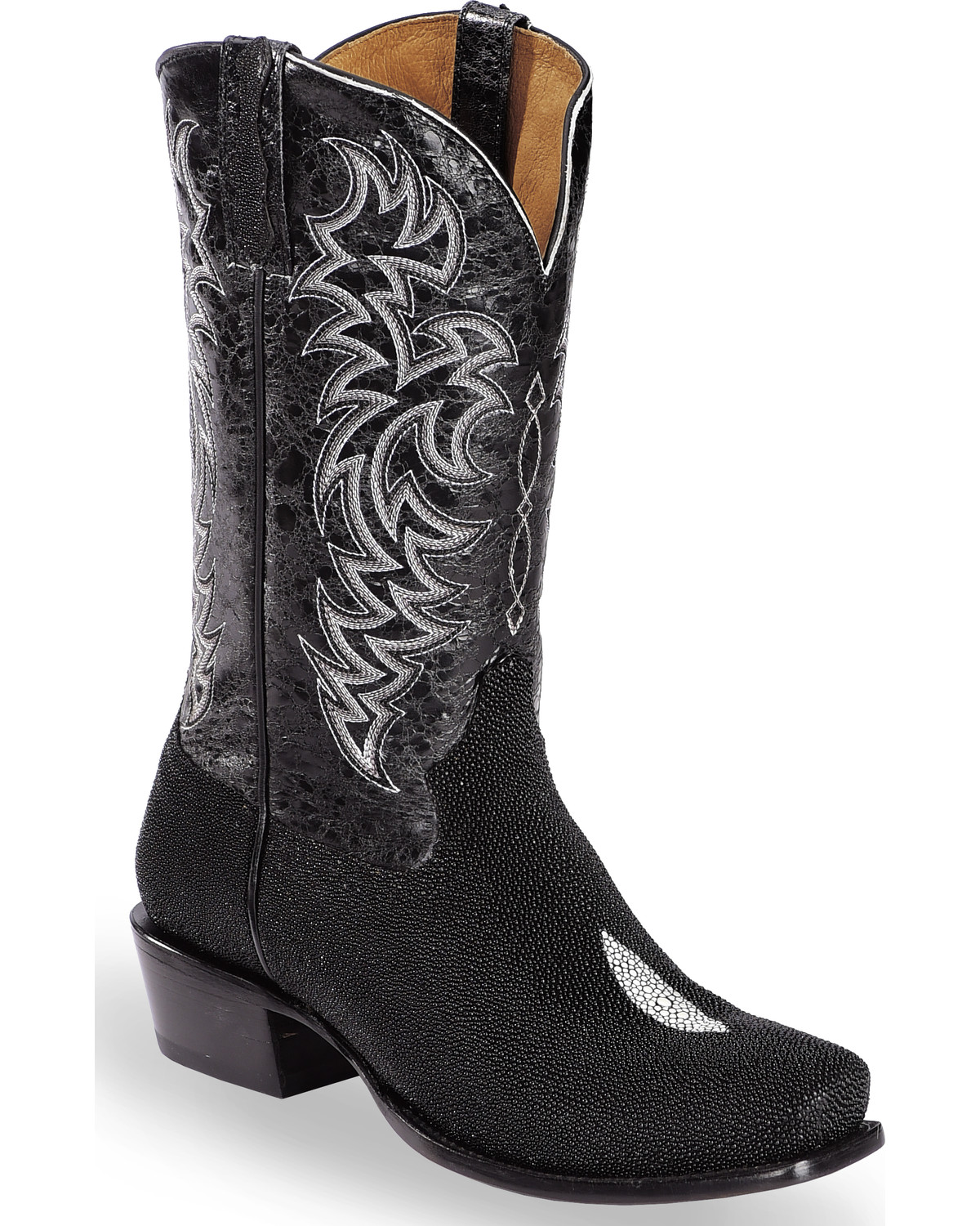 Moonshine Spirit Men's Stingray Exotic Boots Square Toe Boot Barn