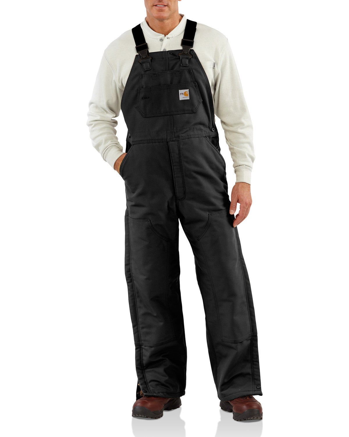 quilt lined bib overalls