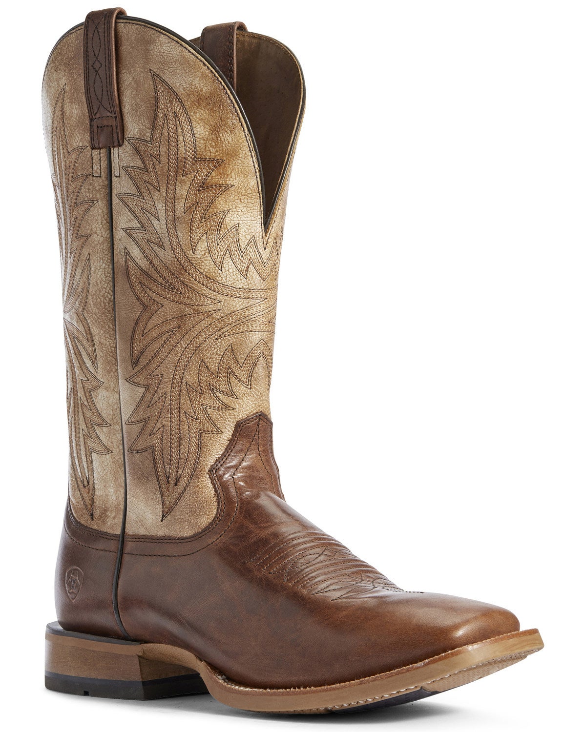 wide square toe western boots