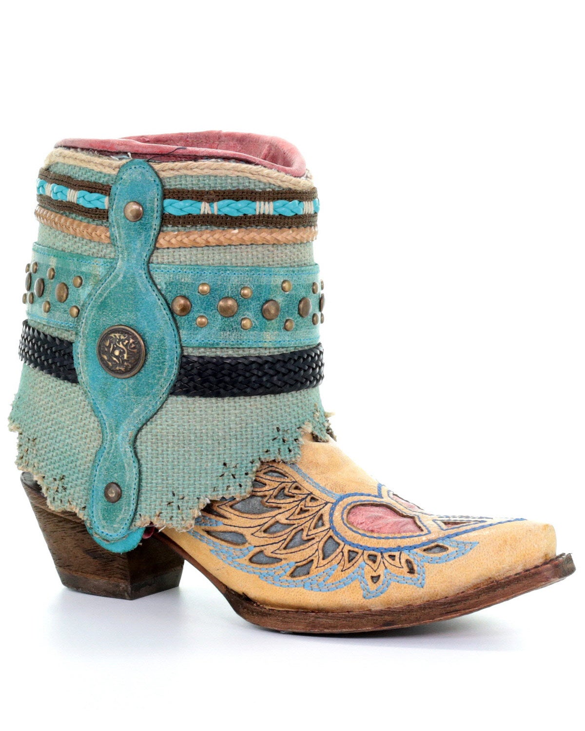 corral flipped ankle boot