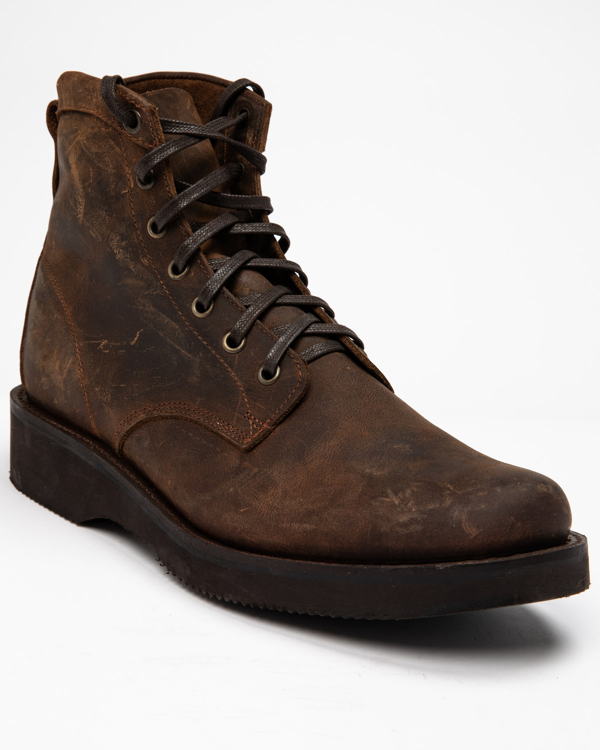 round toe chukka boots