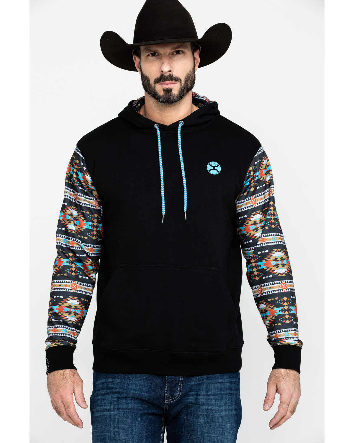 aztec hoodie mens