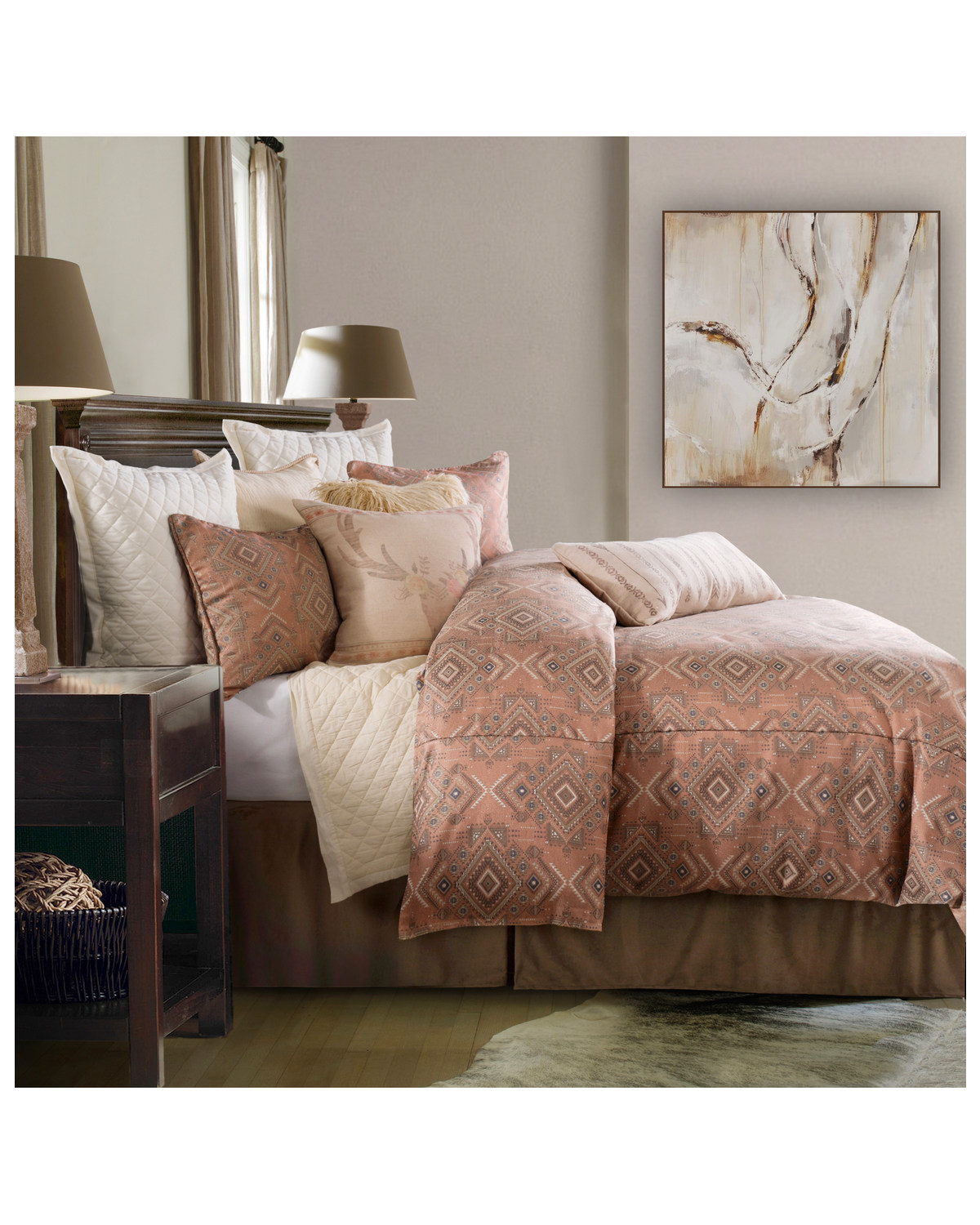 Hiend Accents Super Queen 3 Piece Sedona Comforter Set Boot Barn