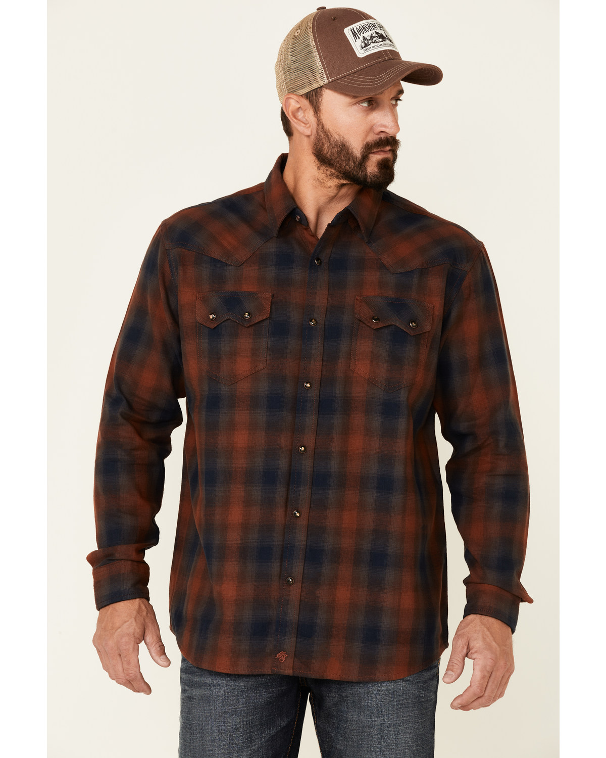 Rusty flannel shirt