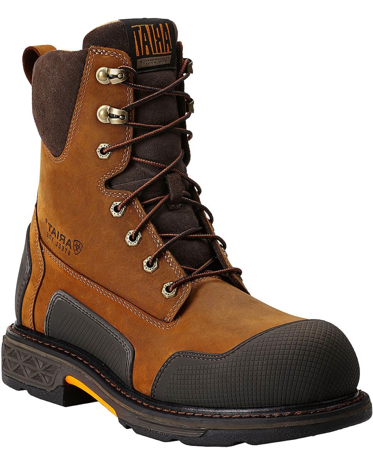 ariat lace up work boots