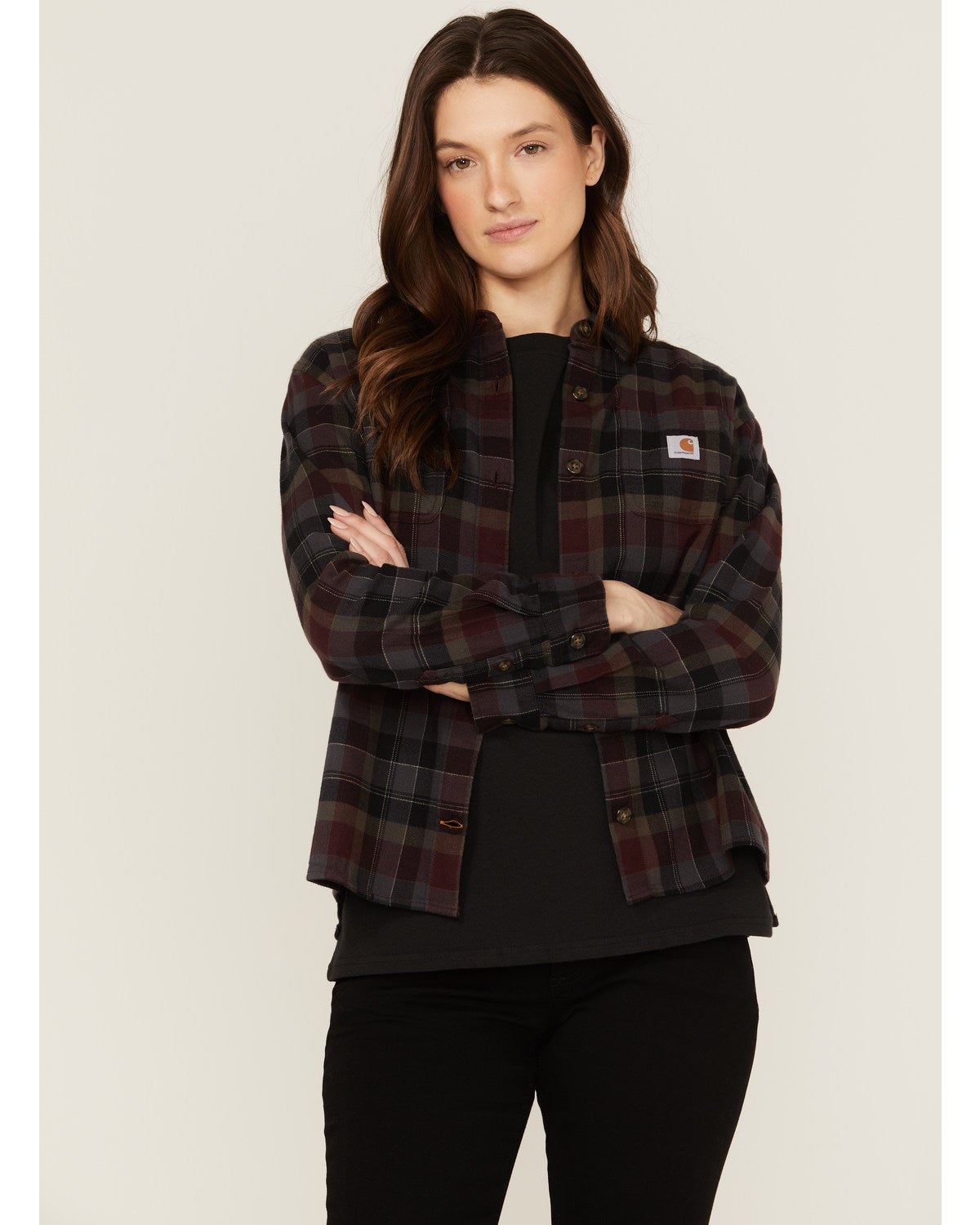 Carhartt Women's Port Small Plaid 