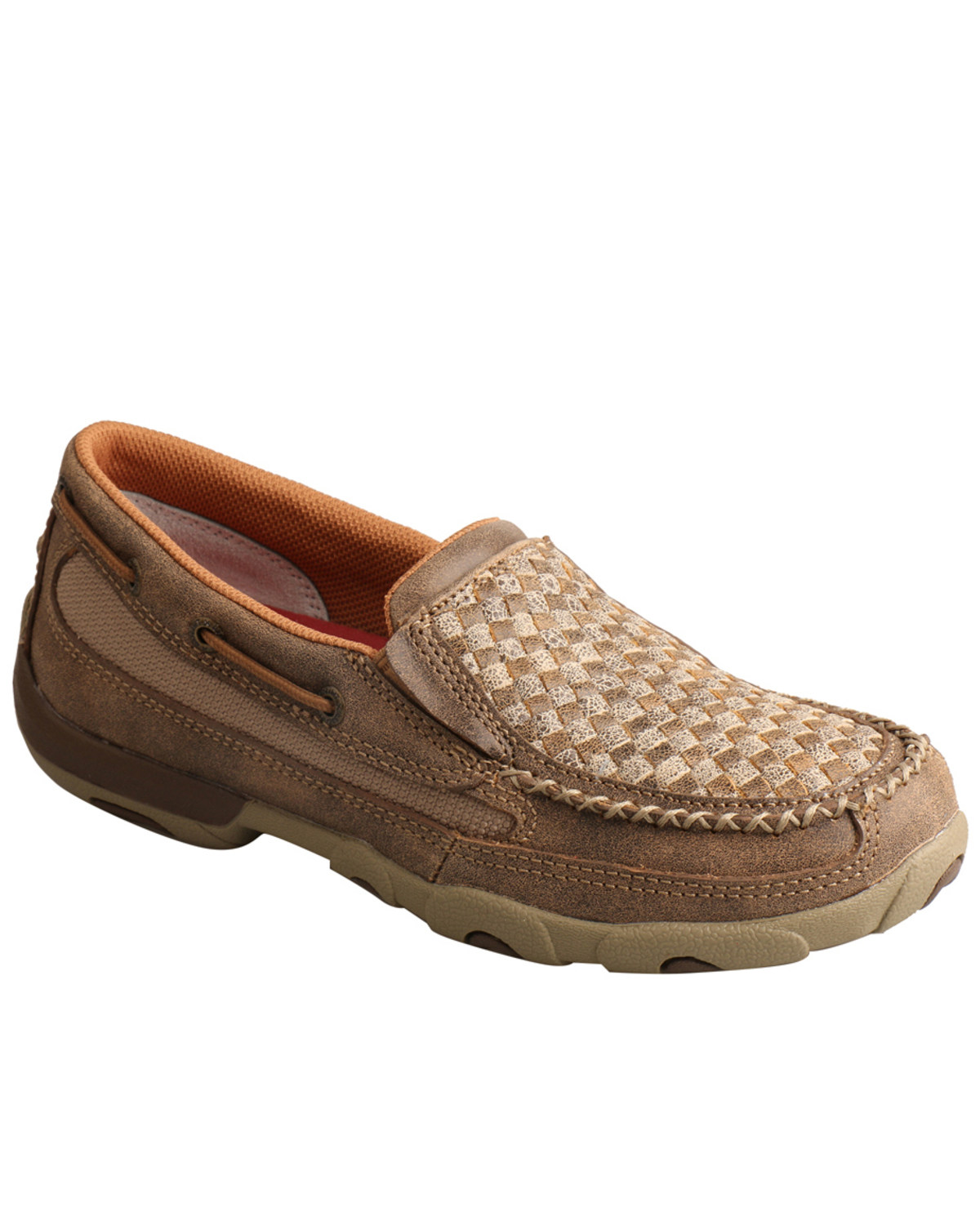 twisted x driving mocs slip on