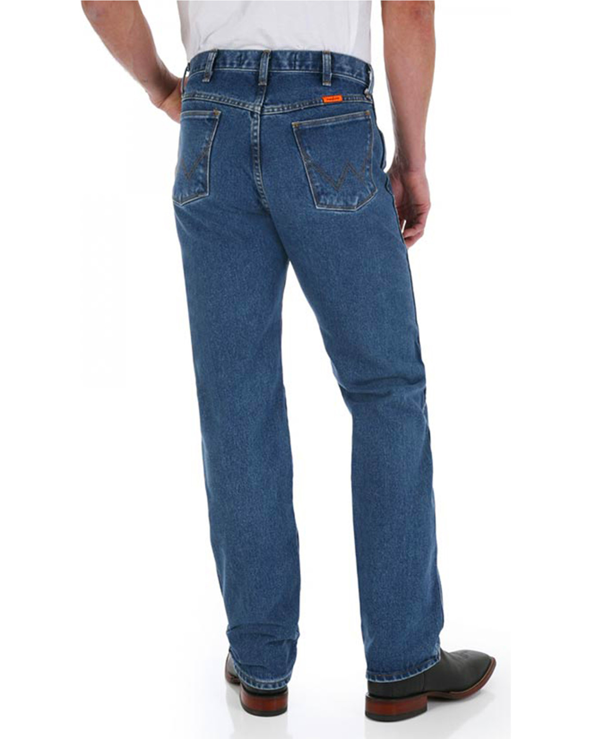 Wrangler Men's FR Classic Fit Straight Jeans