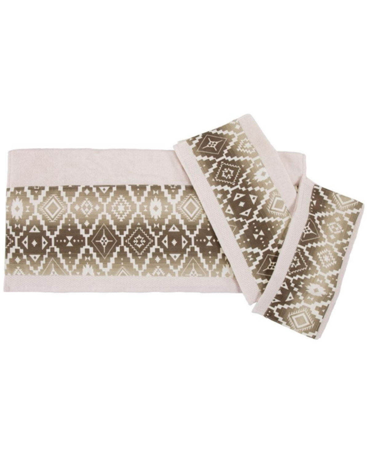 HiEnd Accents Chalet Southwestern Print Towel Set - 3-Piece