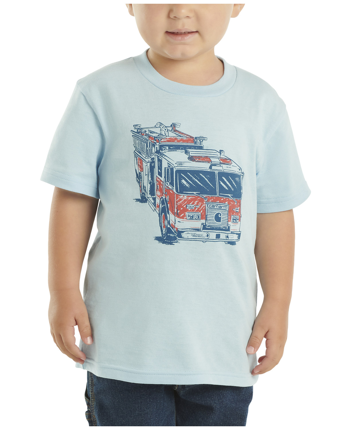 Carhartt Toddler Boys' Fire Truck Short Sleeve Graphic T-Shirt