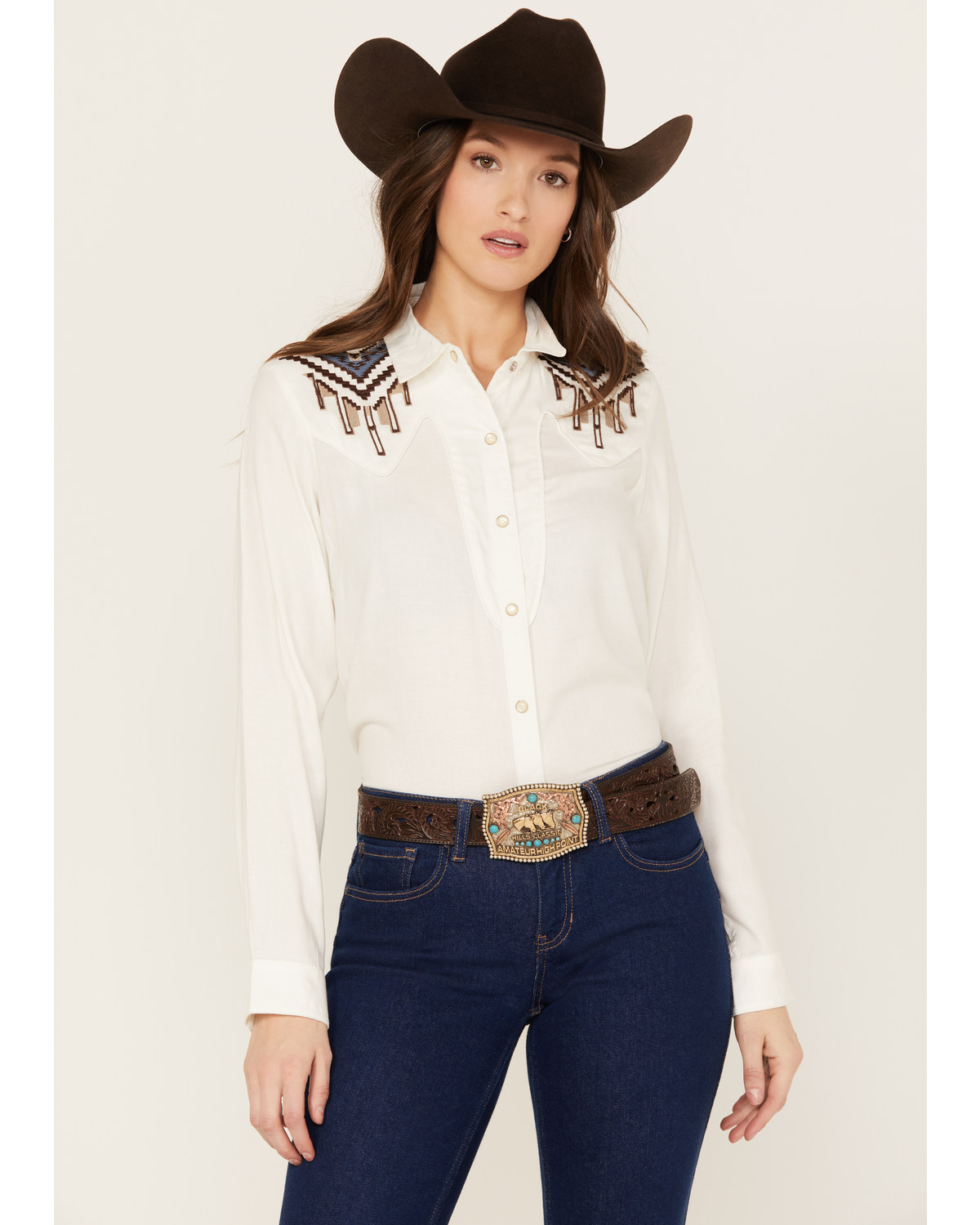 Ariat Women's Chimayo Trujillo Long Sleeve Western Snap Shirt