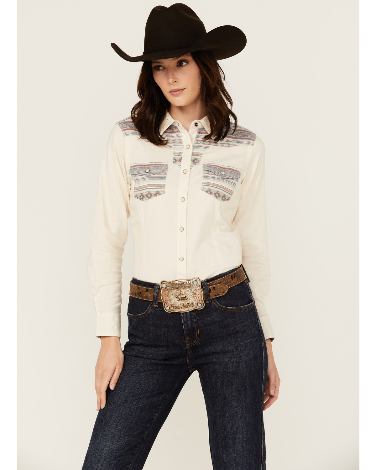 Ariat X Sendero Women's Striped Long Sleeve Snap Western Shirt