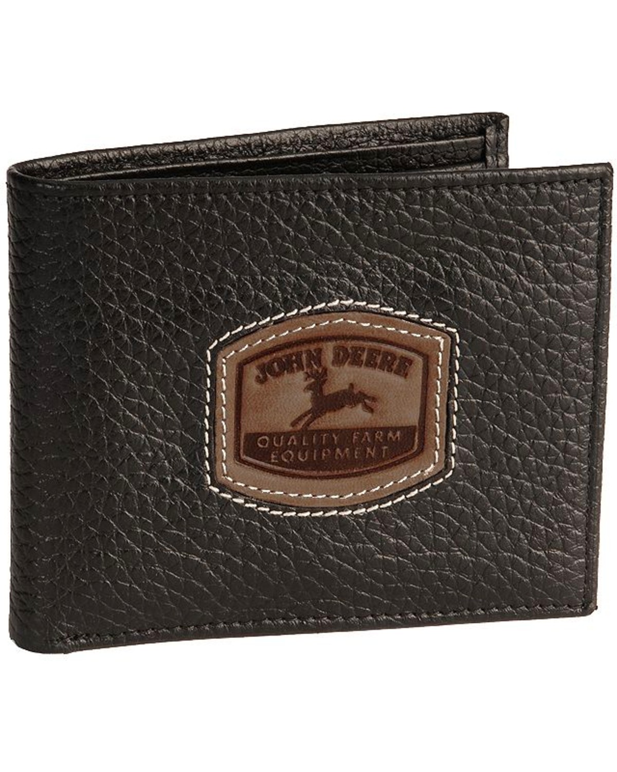 John Deere Bi-Fold Leather Wallet