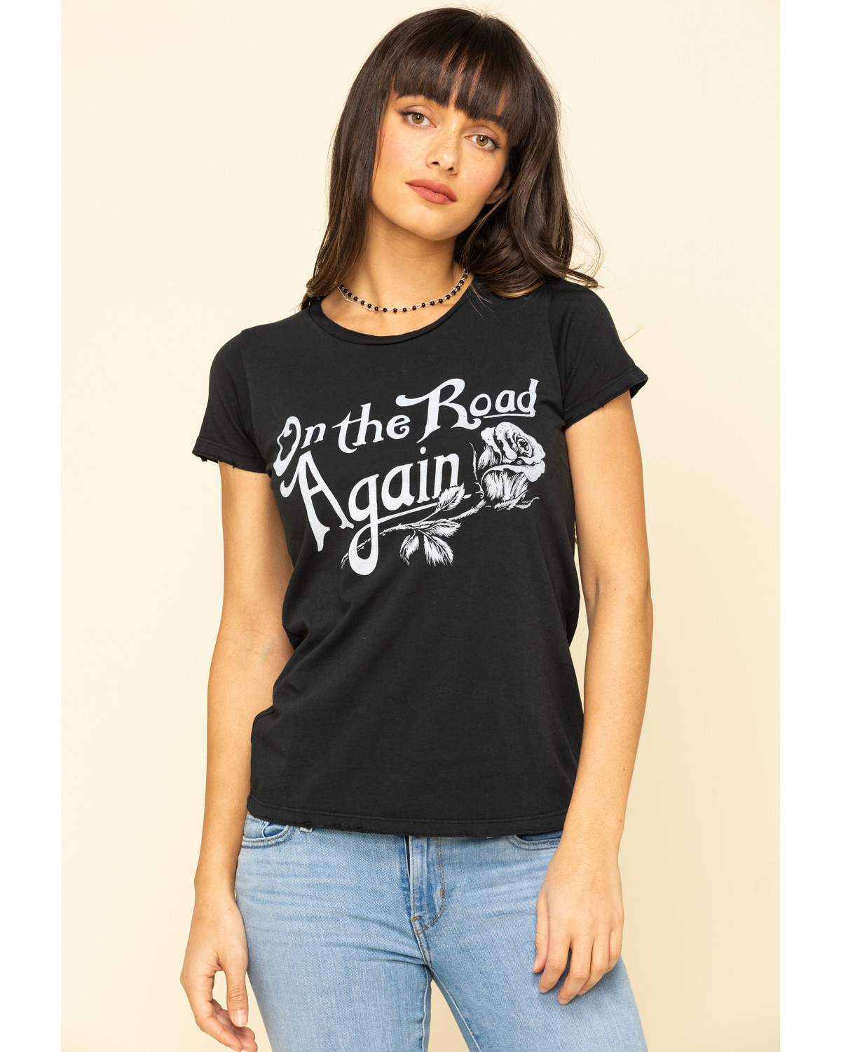 Bandit Brand Women's On The Road Again Graphic Short Sleeve Tee
