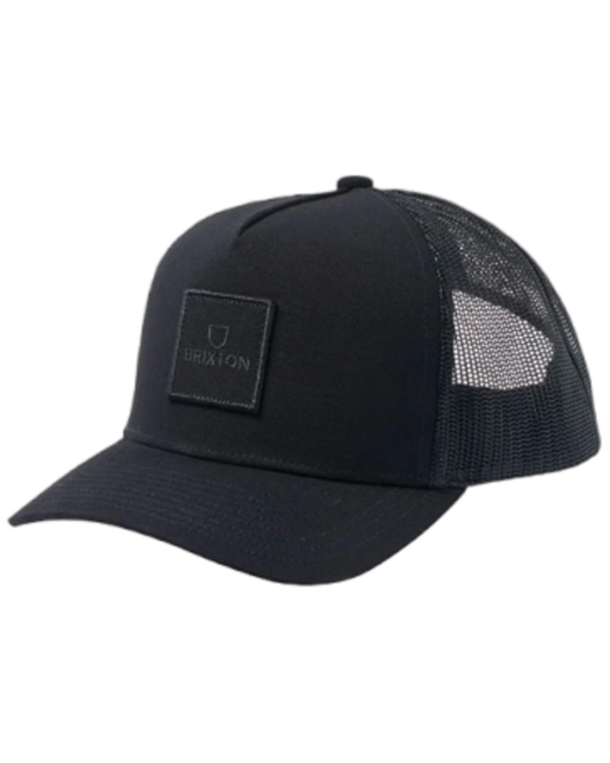 Brixton Men's Alpha Block Netplus Logo Ball Cap