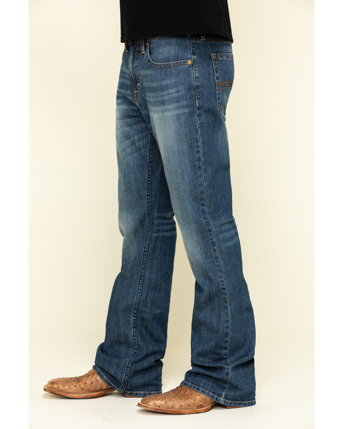 Cody James Men's Wolftooth Stretch Relaxed Bootcut Jeans | Boot Barn