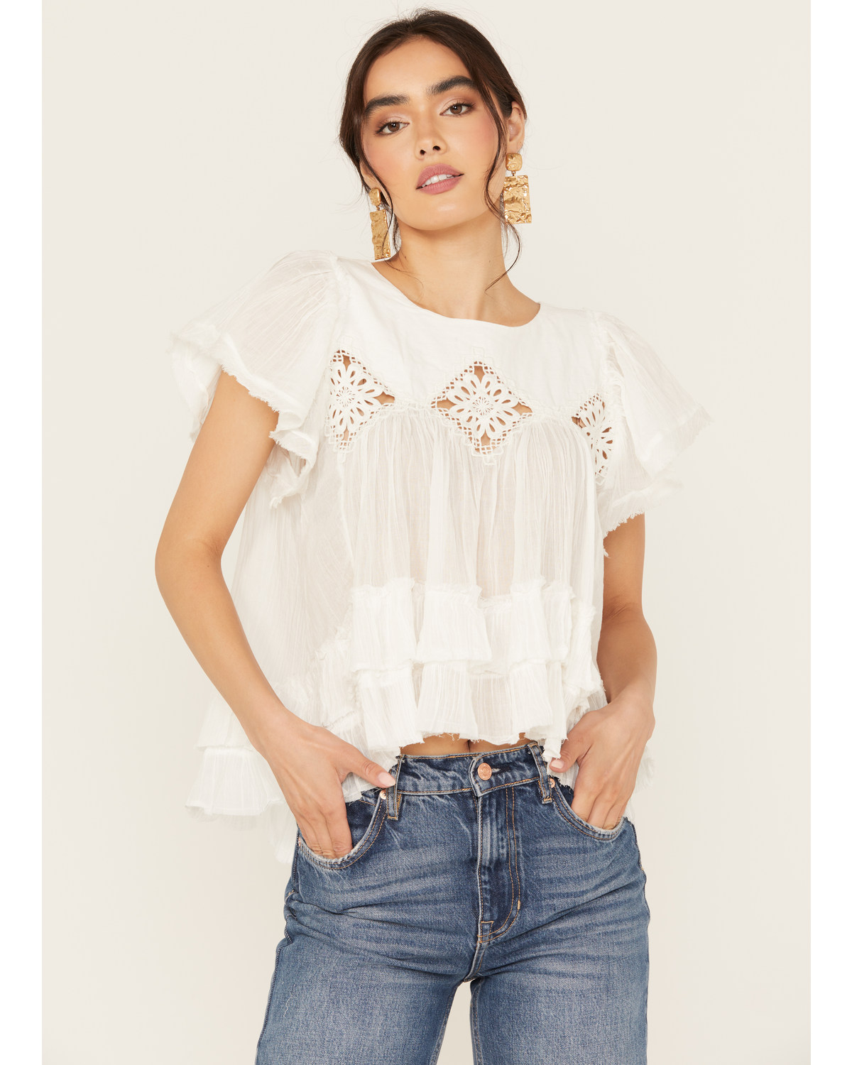 Free People Women's Harrison Top