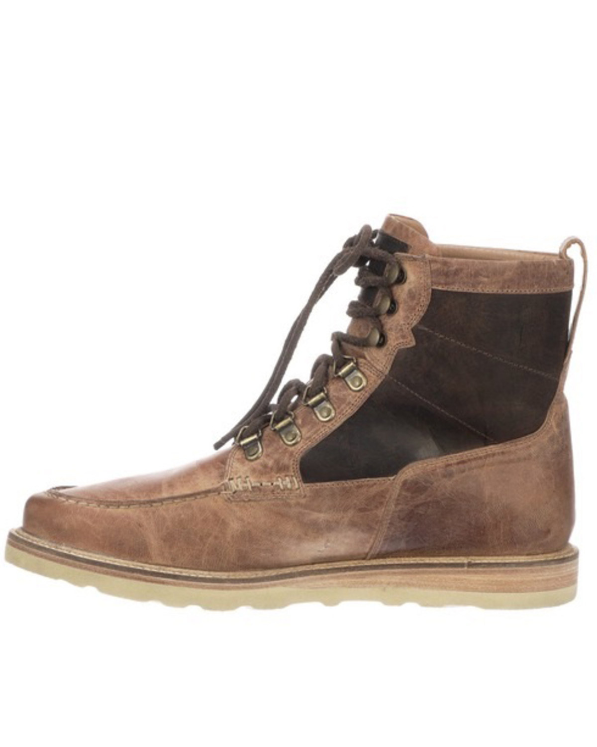 Lucchese Men's LaceUp Range Boot Moc Toe Boot Barn