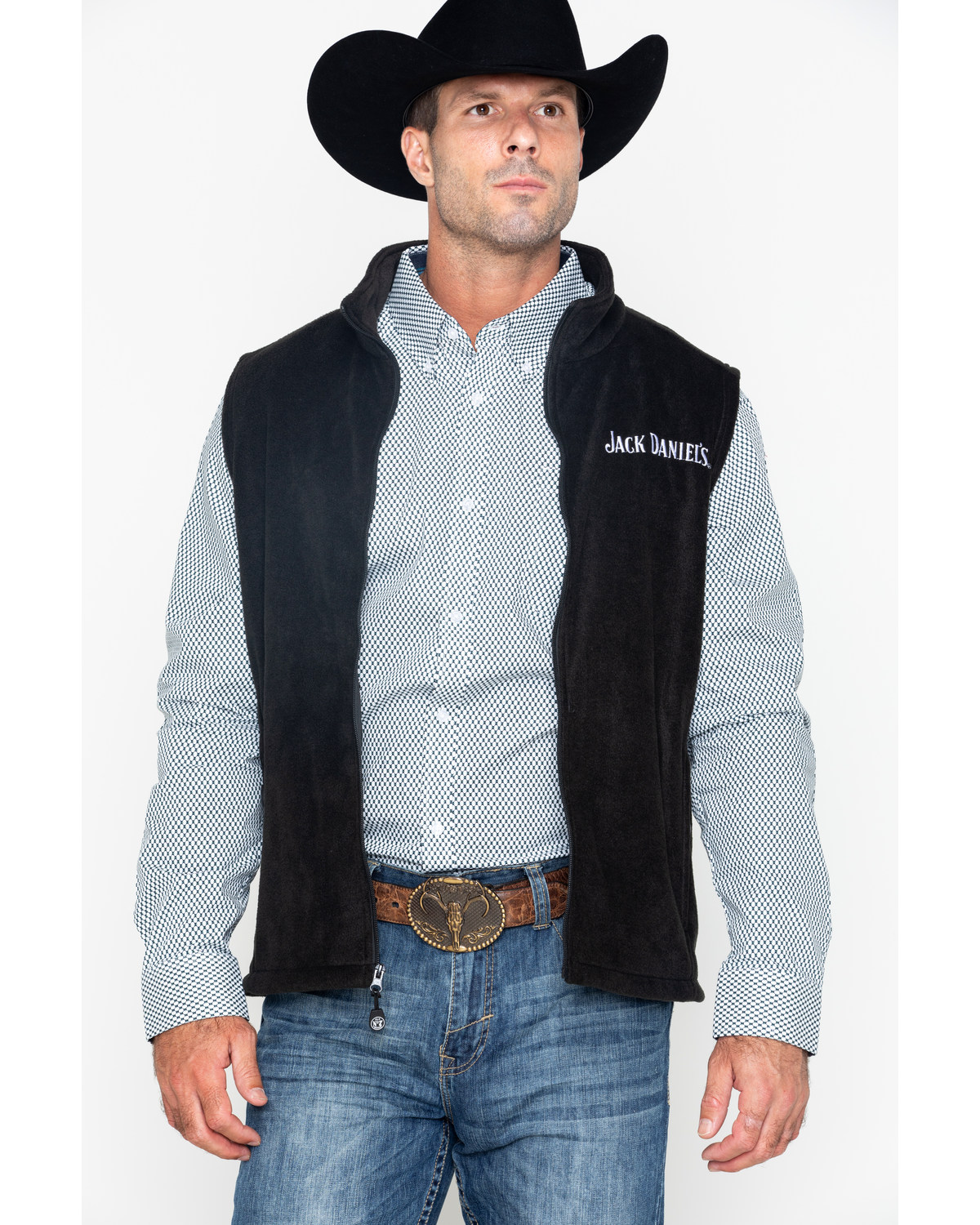 fleece zip up vest