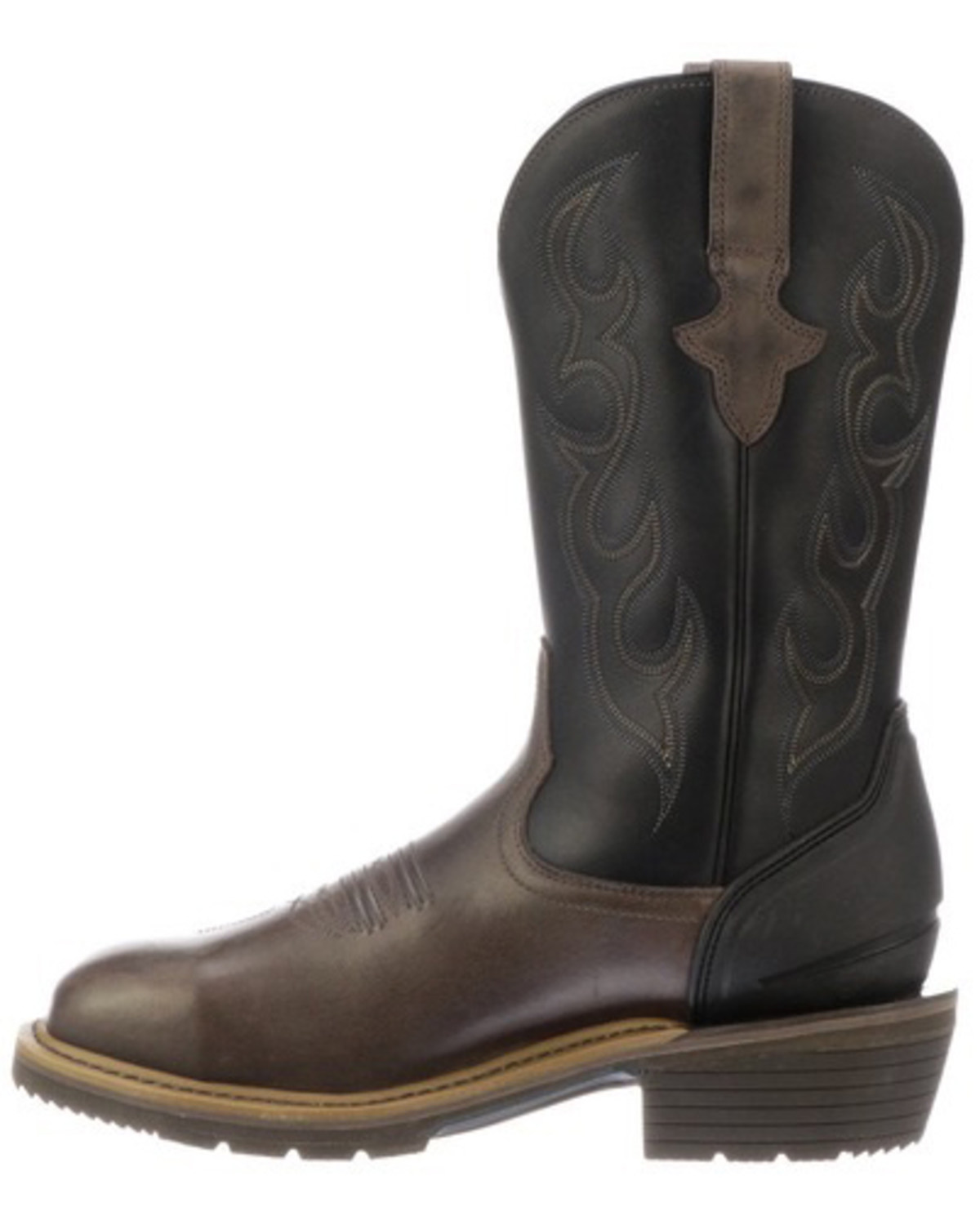 men's liberty western work boots composite toe