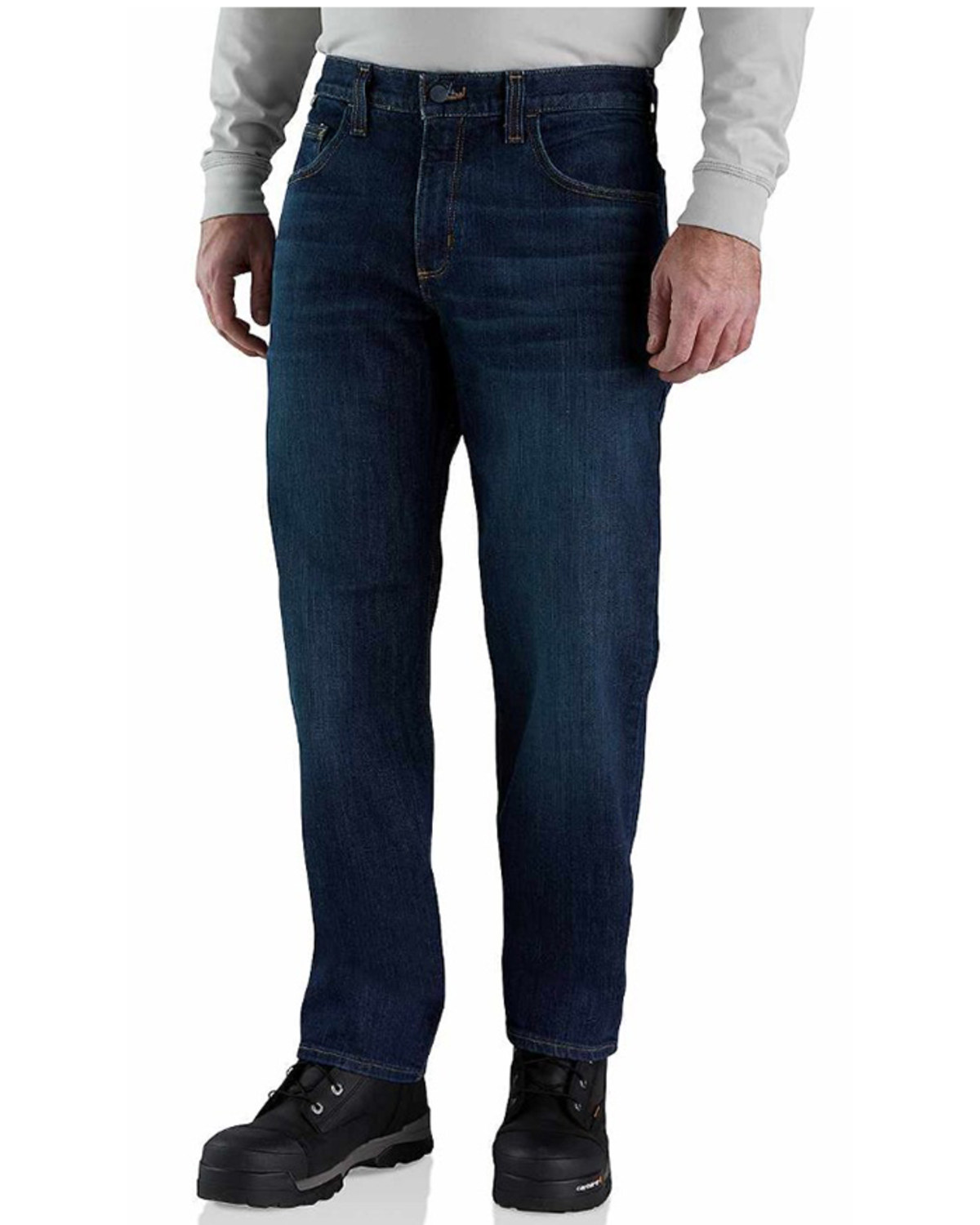 Carhartt Men's FR Rugged Flex Relaxed Fit Denim Jeans