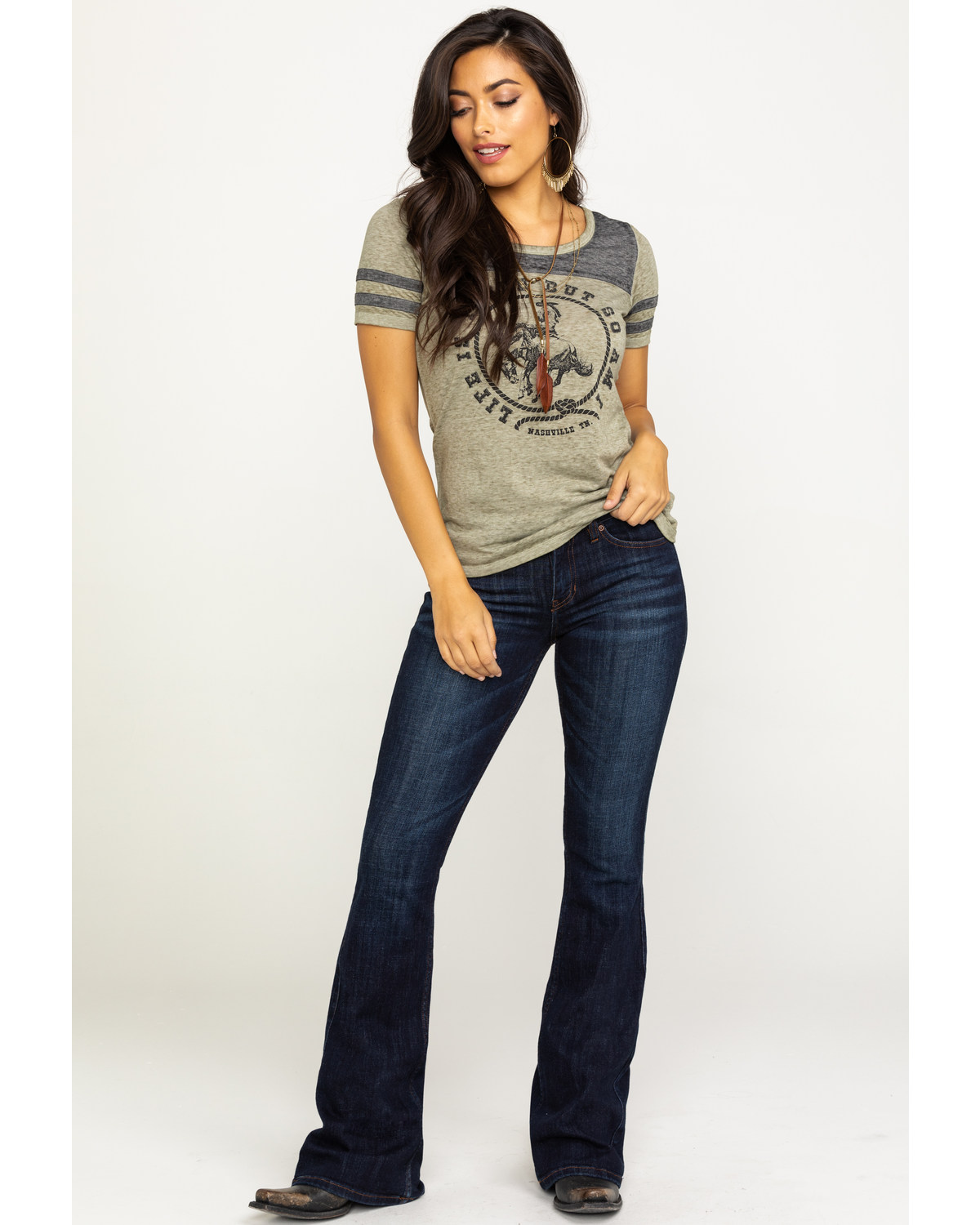 women's long bootcut jeans