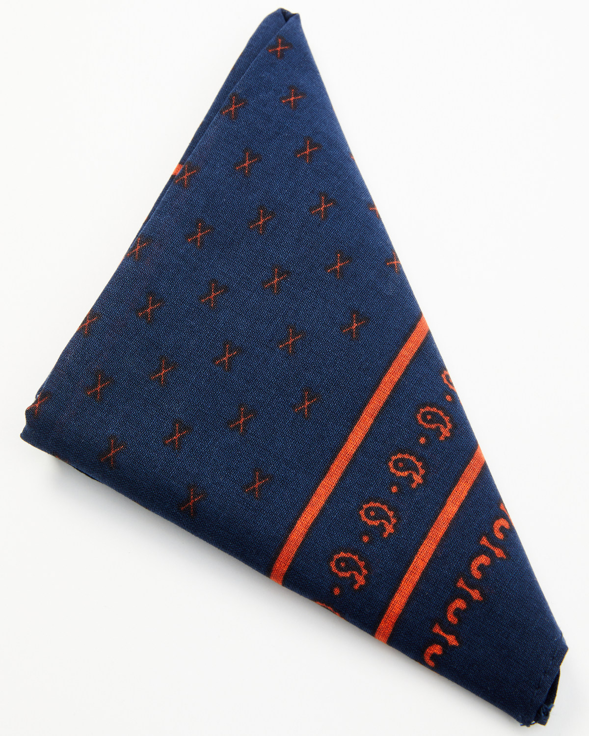 Hawx Men's Blue & Orange Bandana