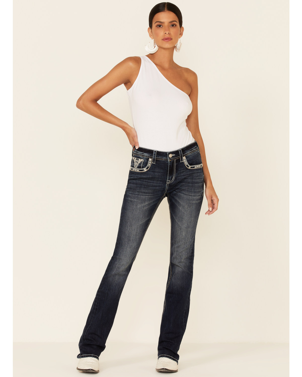 Grace In La Women S Bullhead Bootcut Jeans Boot Barn