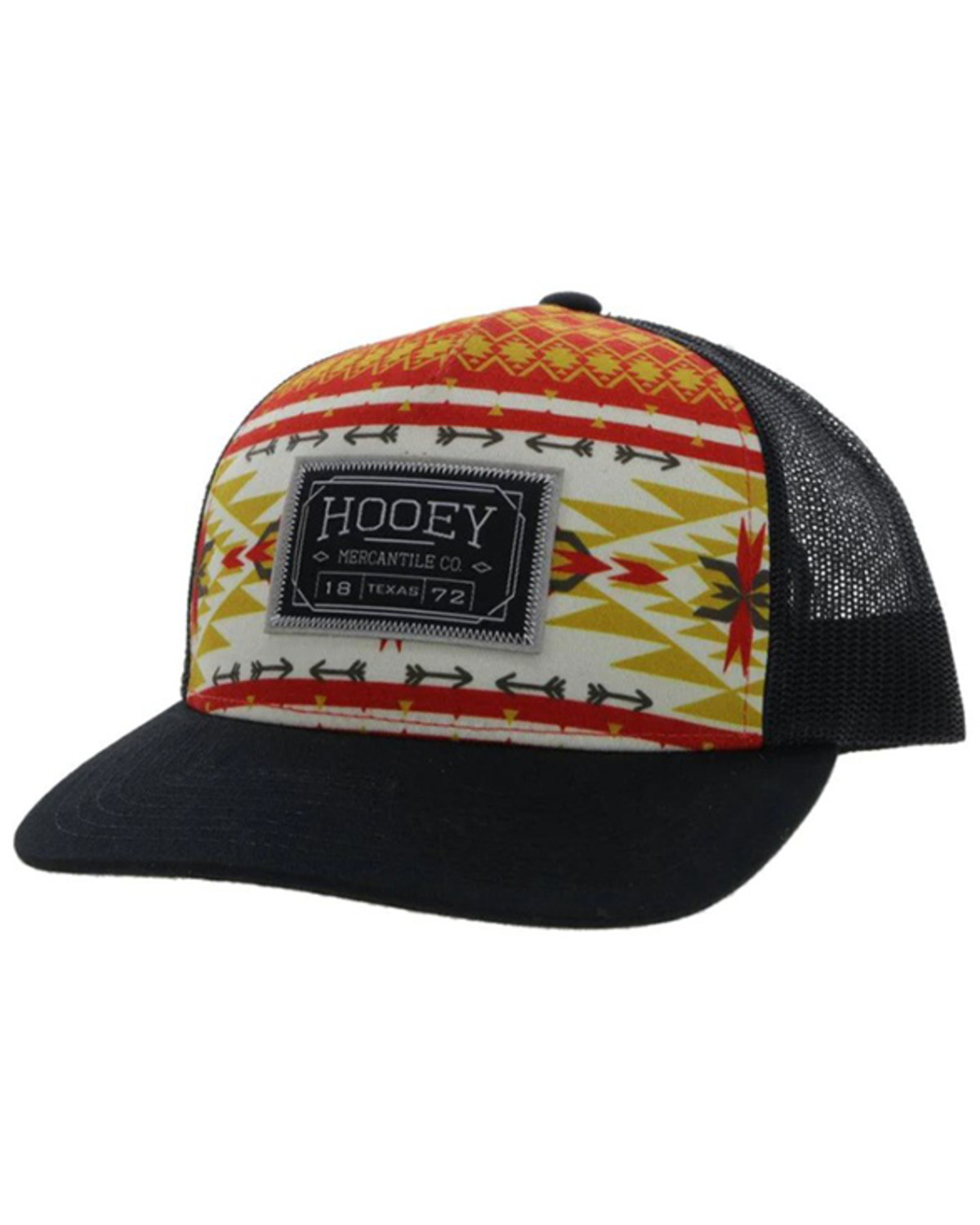 Hooey Men's Doc Southwestern Print Trucker Cap