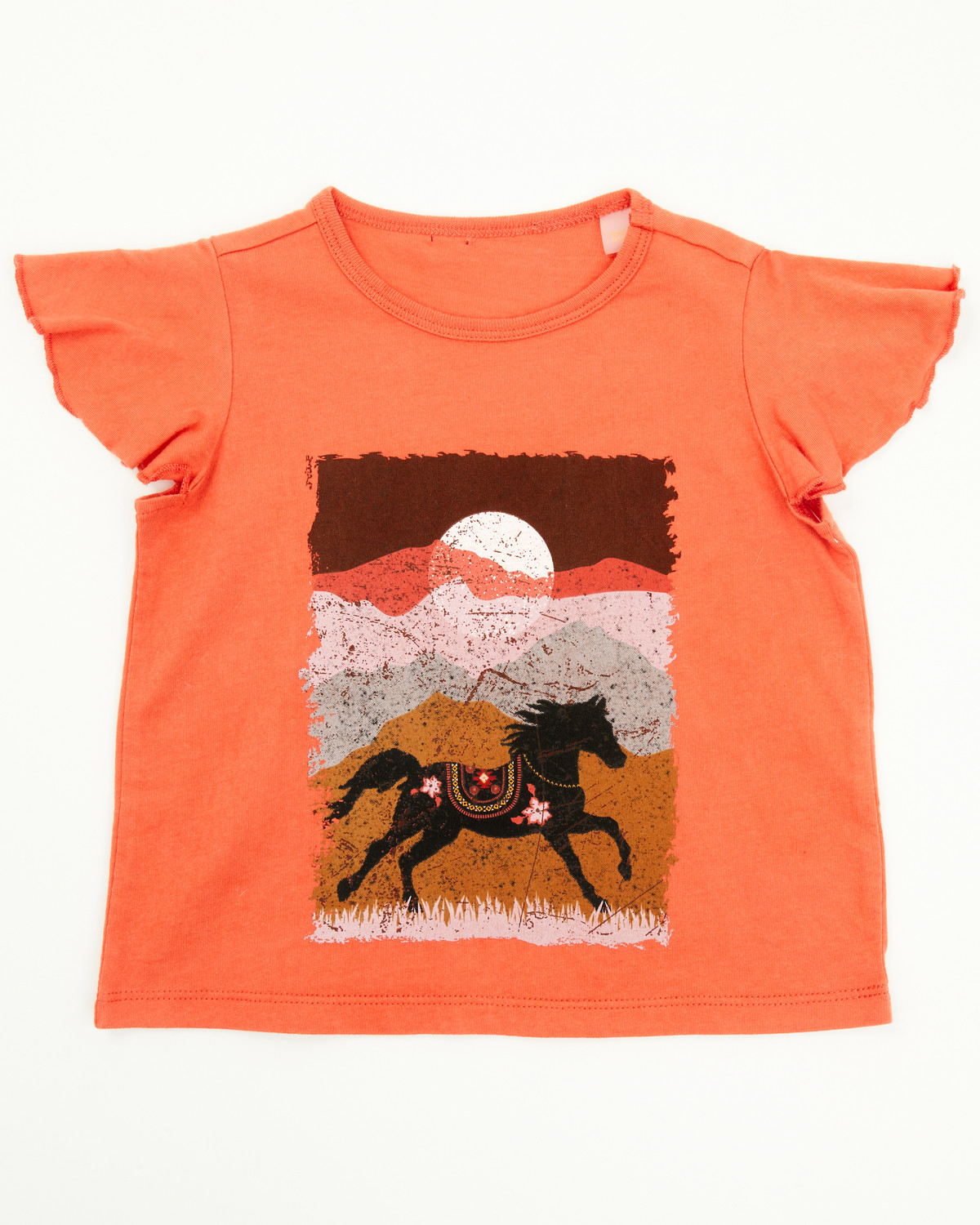 Shyanne Toddler Girls' Scenic Short Sleeve Graphic Tee
