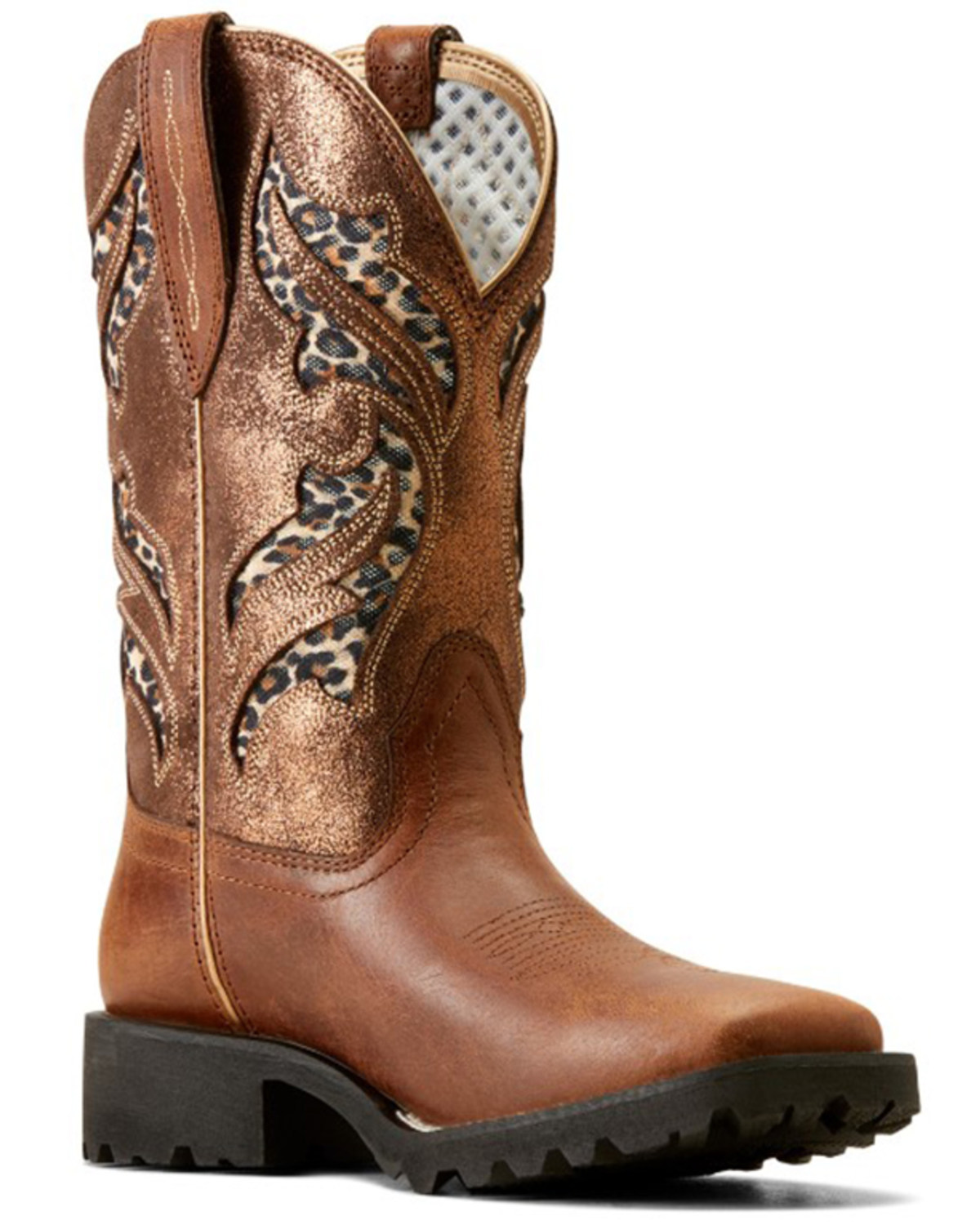 Ariat Women's Unbrindled Rancher VentTEK Performance Western Boots - Broad Square Toe