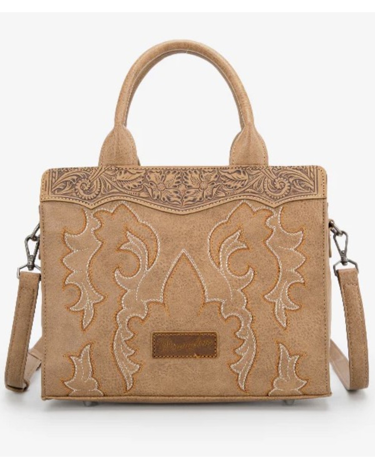 Wrangler Women's Jessie Tooled Crossbody Bag
