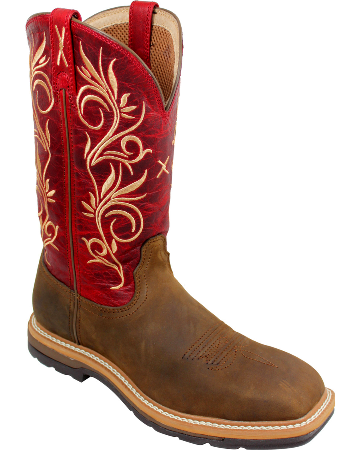 cowgirl steel toe boots