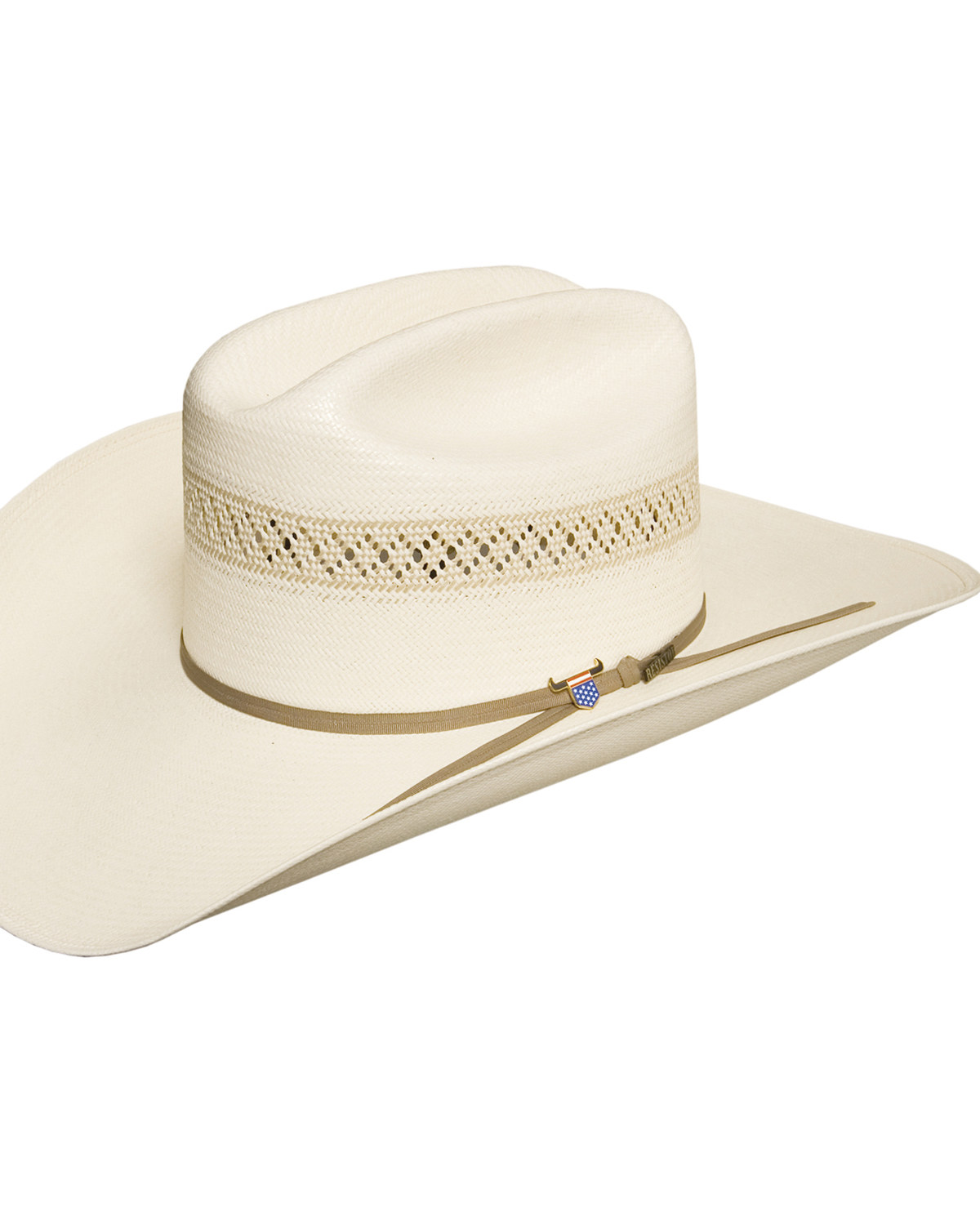 USTRC Resistol WildFire 10X Straw Cowboy Hat