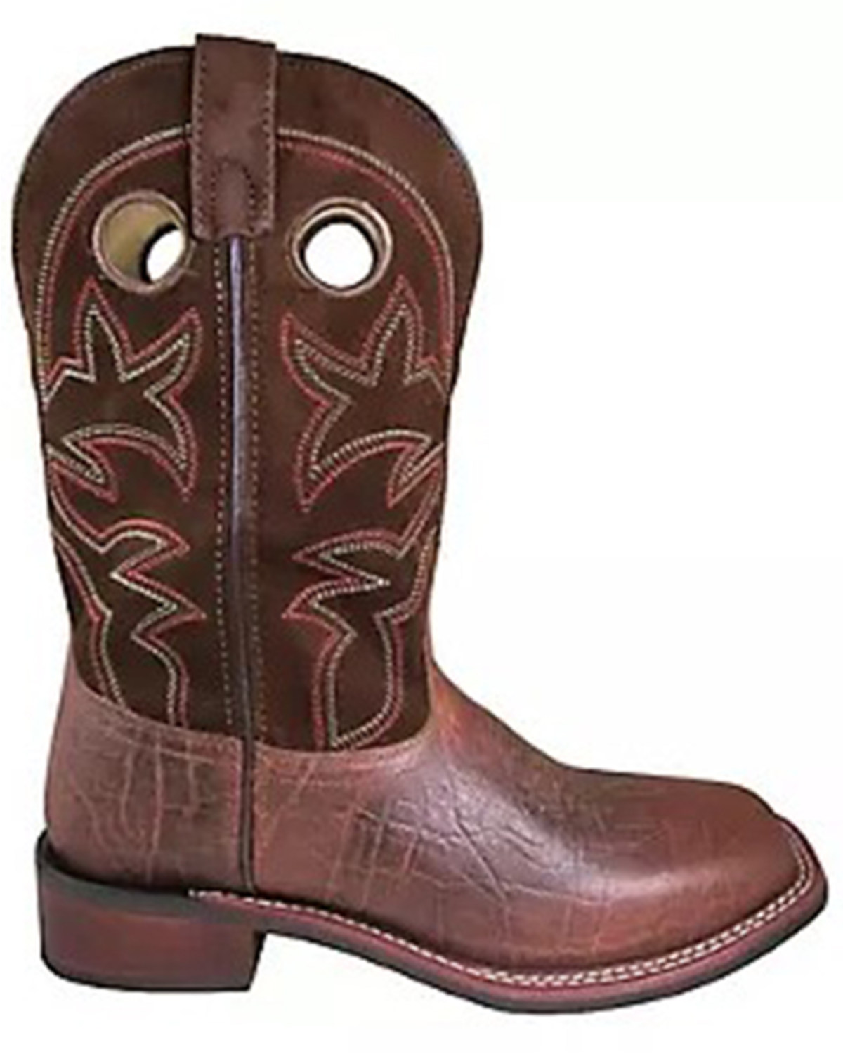 Smoky Mountain Men's Flint Western Boots - Broad Square Toe