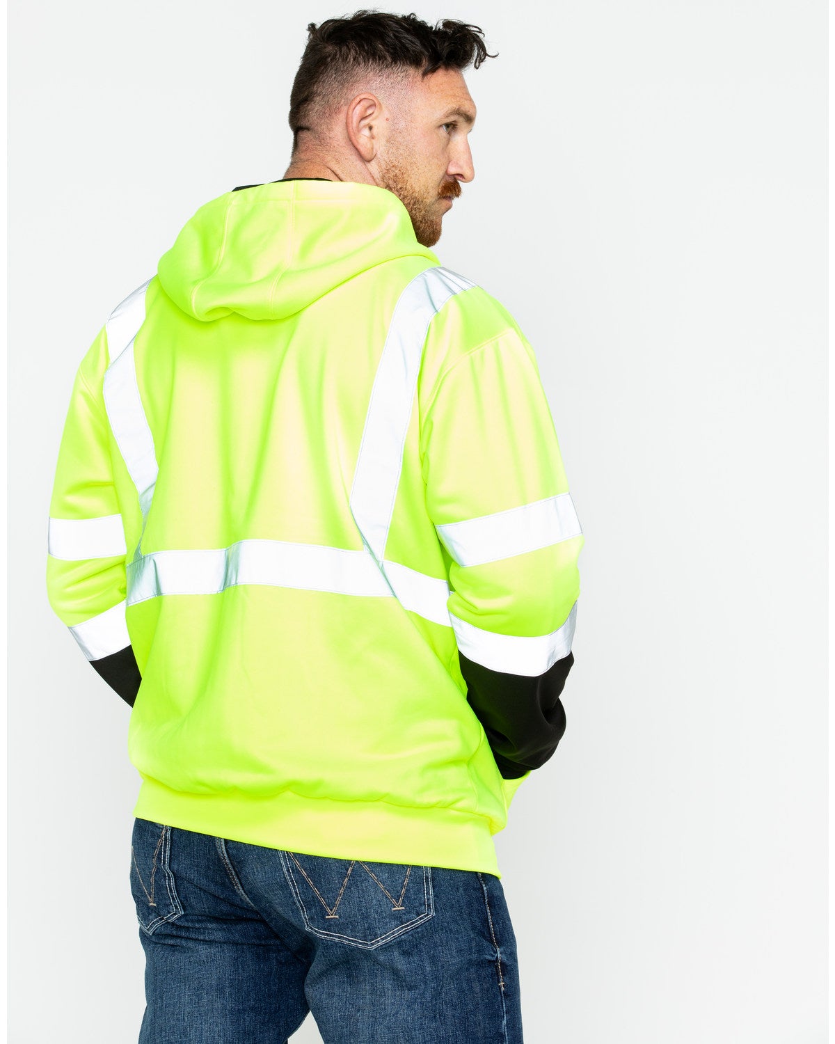 Hawx Men's Softshell High-Visibility Safety Work Jacket | Boot Barn
