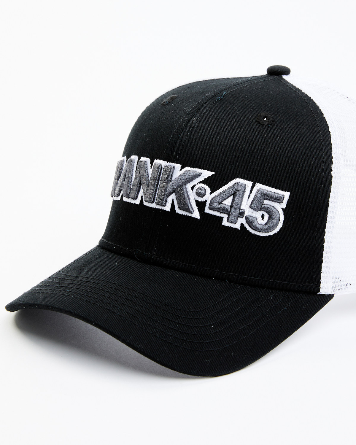 RANK 45® Men's Embroidered Logo Mesh-Back Ball Cap
