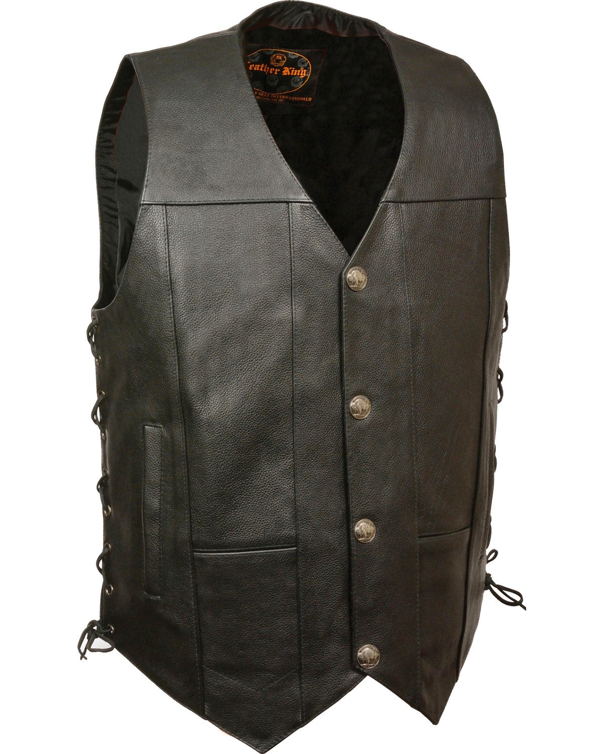 Milwaukee Leather Men's Side Lace Vest