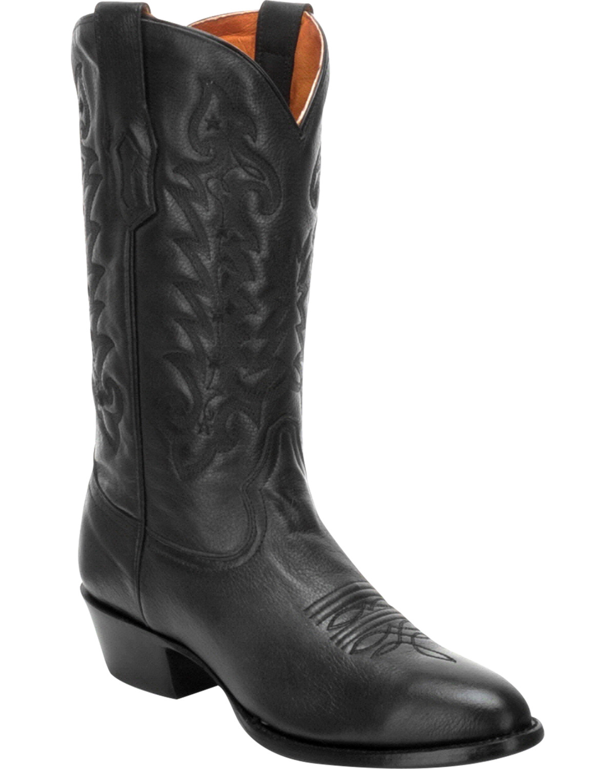 Corral Men S Black Comfort System Cowboy Boots Medium Toe Boot Barn